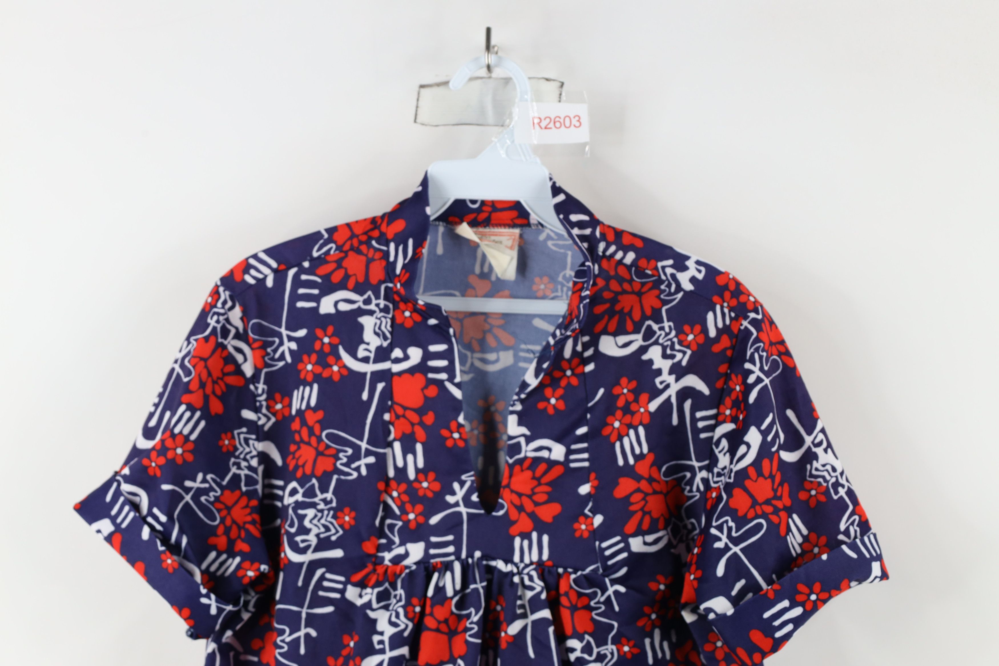 Vintage Vintage 70s Mid Century Modern MCM Knit Cuff Blouse Top USA Size L / US 10 / IT 46 - 2 Thumbnail