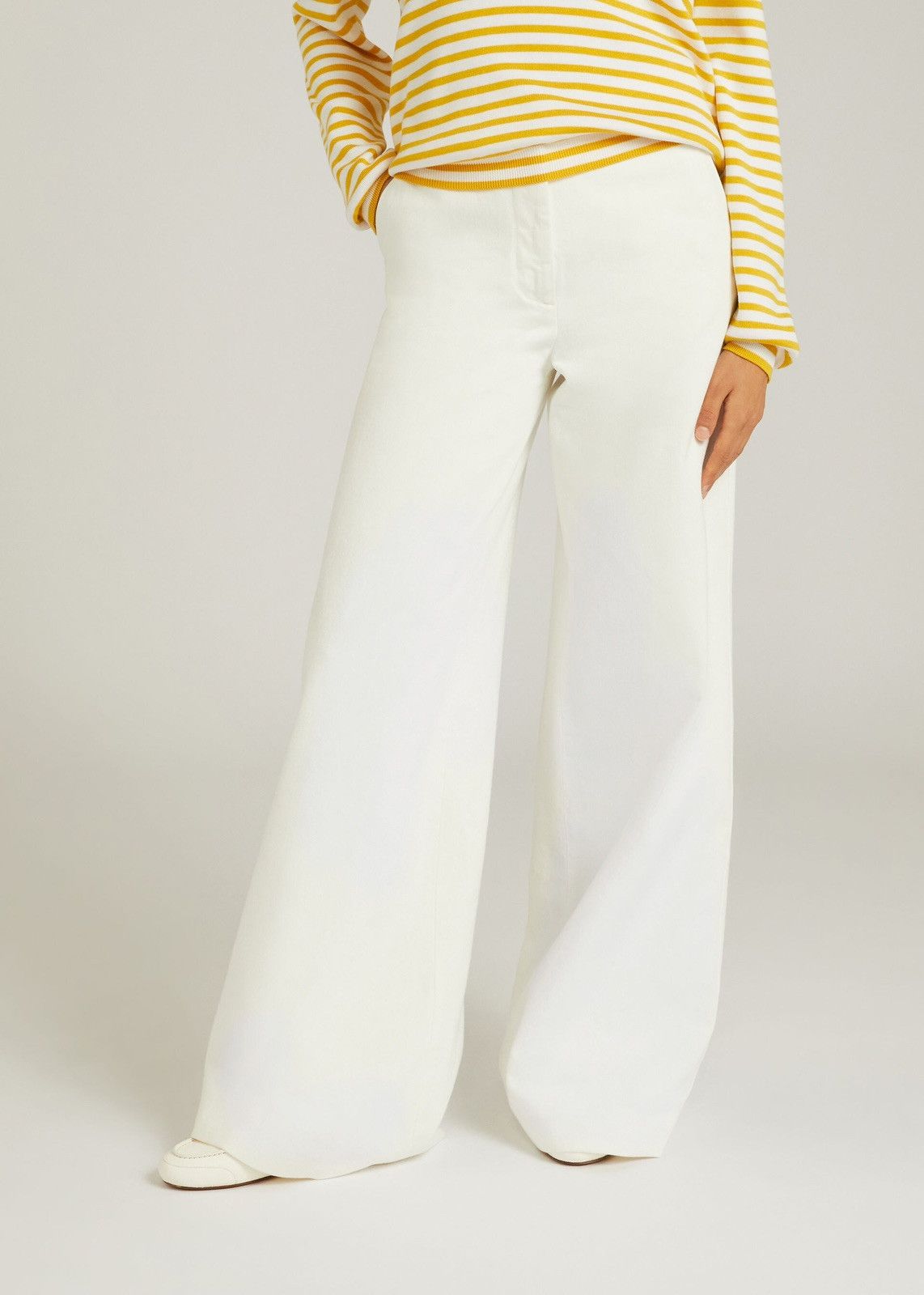 Loro Piana o1srvl11e0424 Trouser in White Size 26" / US 2 / IT 38 - 3 Thumbnail