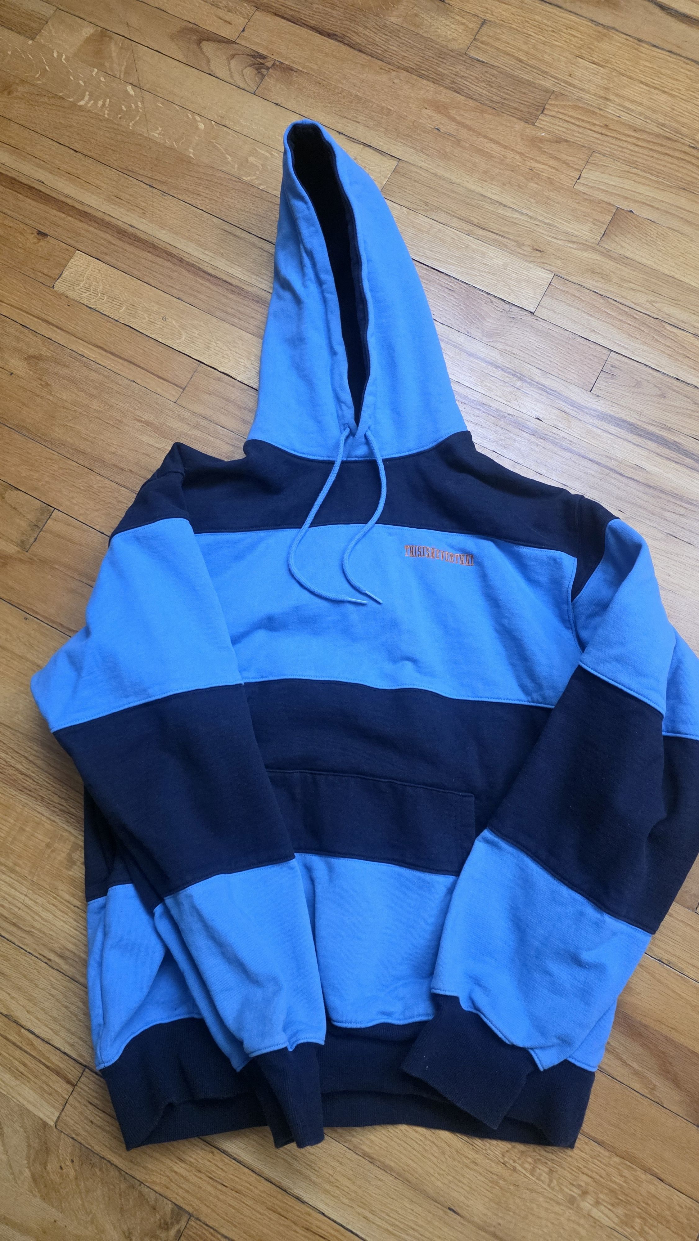 thisisneverthat Striped Hooded Sweatshirt Size US XL / EU 56 / 4 - 2 Thumbnail