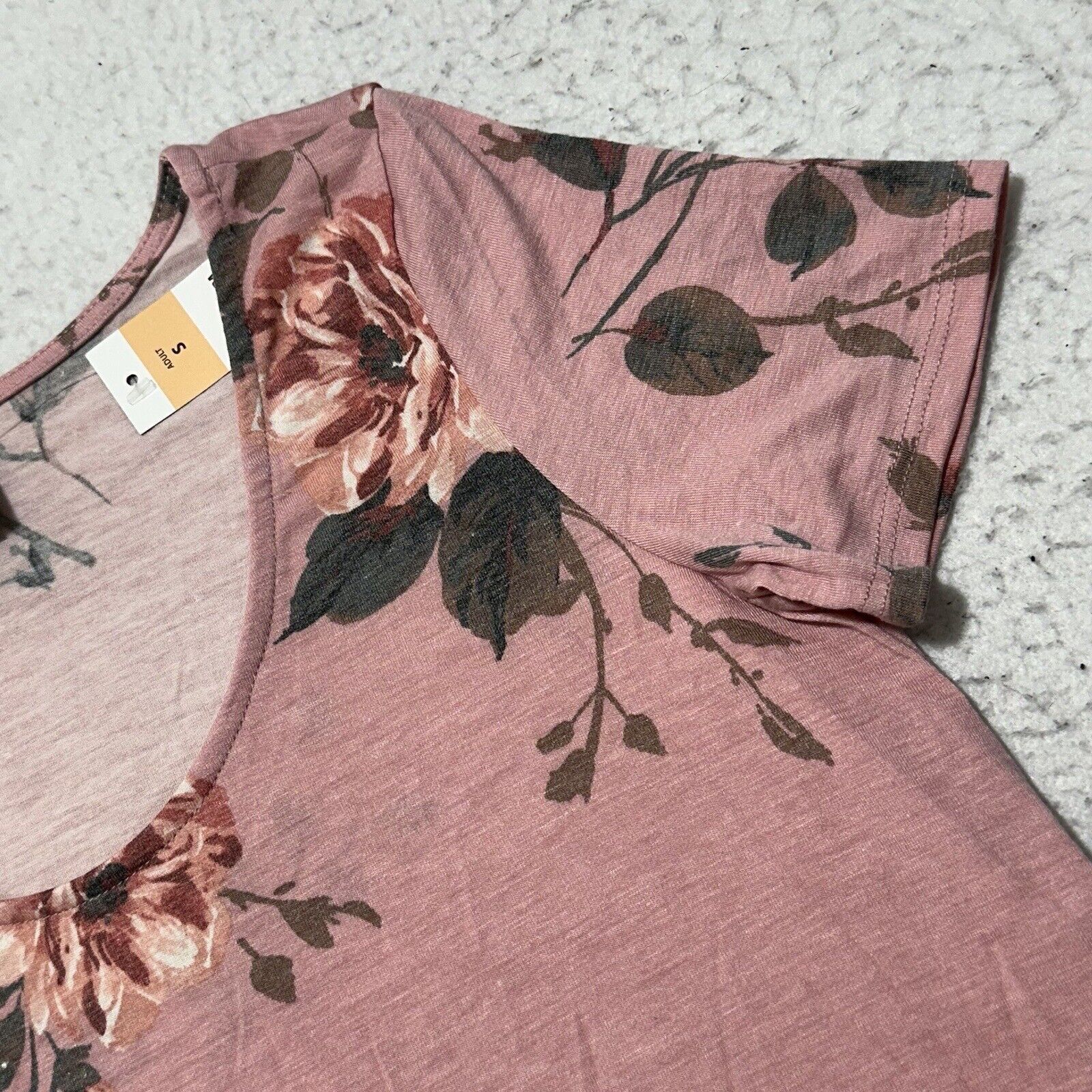 Other Agnes & Dora Small Everyday Tee Pink Floral T Shirt Top Size S / US 4 / IT 40 - 5 Thumbnail