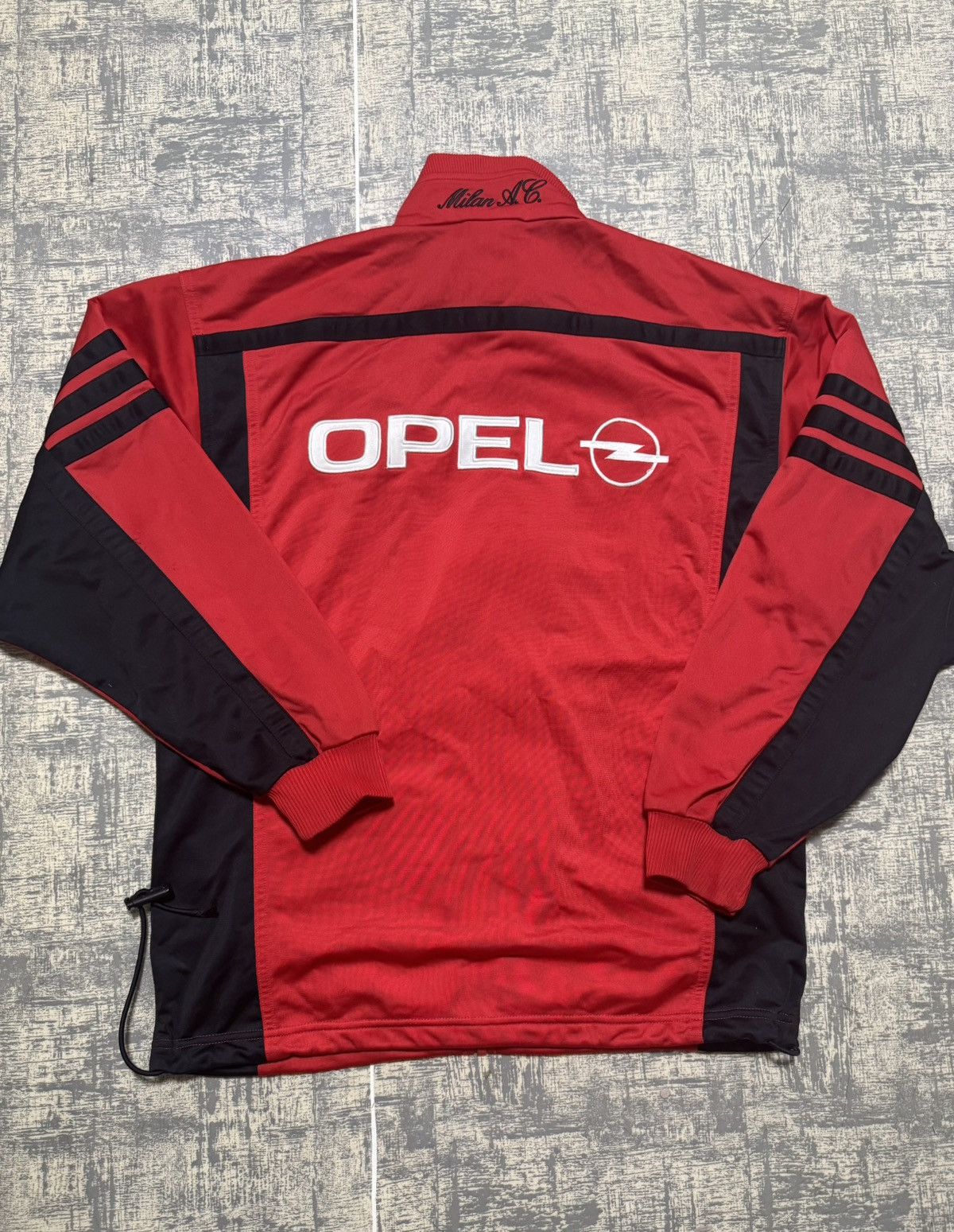Adidas × Vintage Vintage Adidas AČ Milan Football jacket Soccer Track zip Size US M / EU 48-50 / 2 - 9 Thumbnail