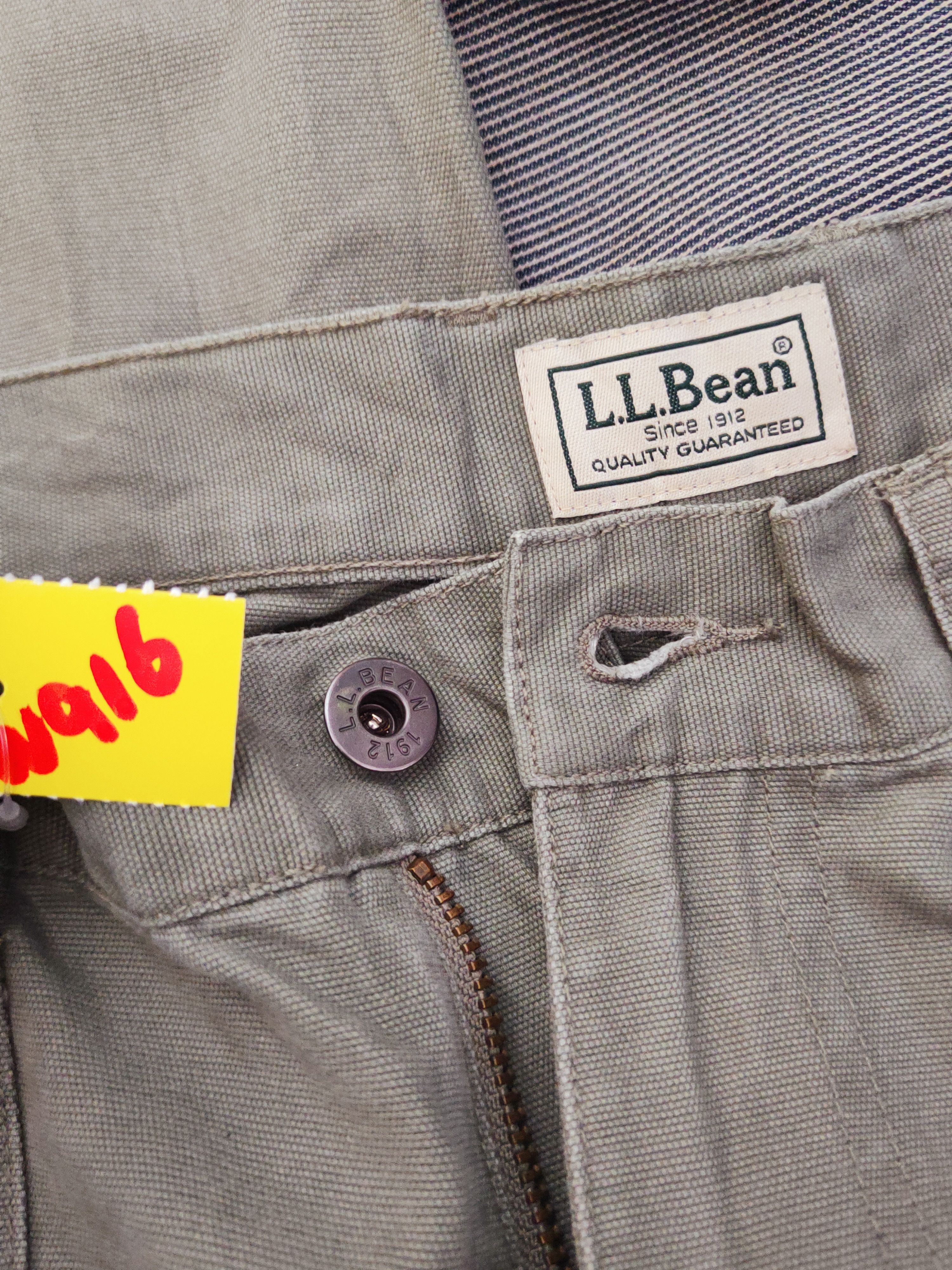 L.L. Bean L.L.Bean Green Multipocket Tactical Cargo Pants #W916 Size US 32 / EU 48 - 15 Thumbnail