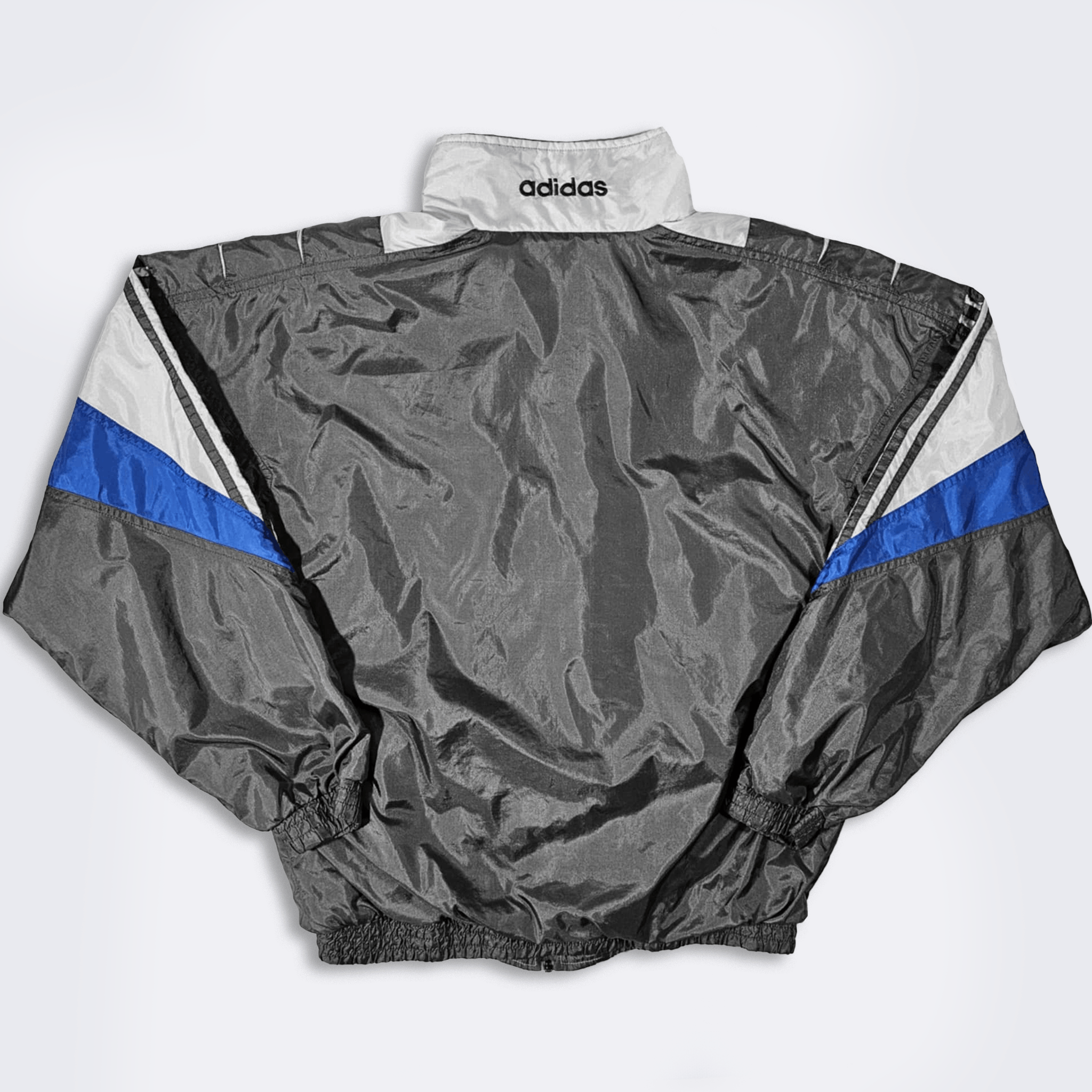 Adidas × Vintage Adidas Vintage 90s Hockey Windbreaker Jacket Size US L / EU 52-54 / 3 - 2 Thumbnail