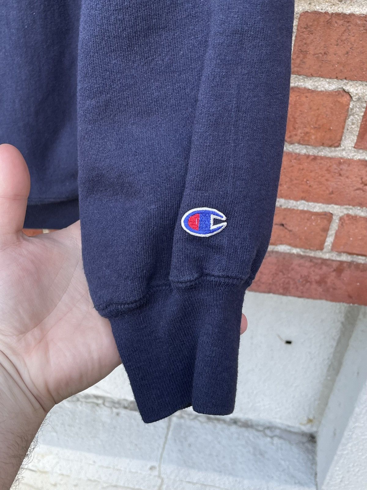 Champion Rare 90s Champion Reverse Weave Notre Dame Button Sweatshirt Size US M / EU 48-50 / 2 - 4 Thumbnail