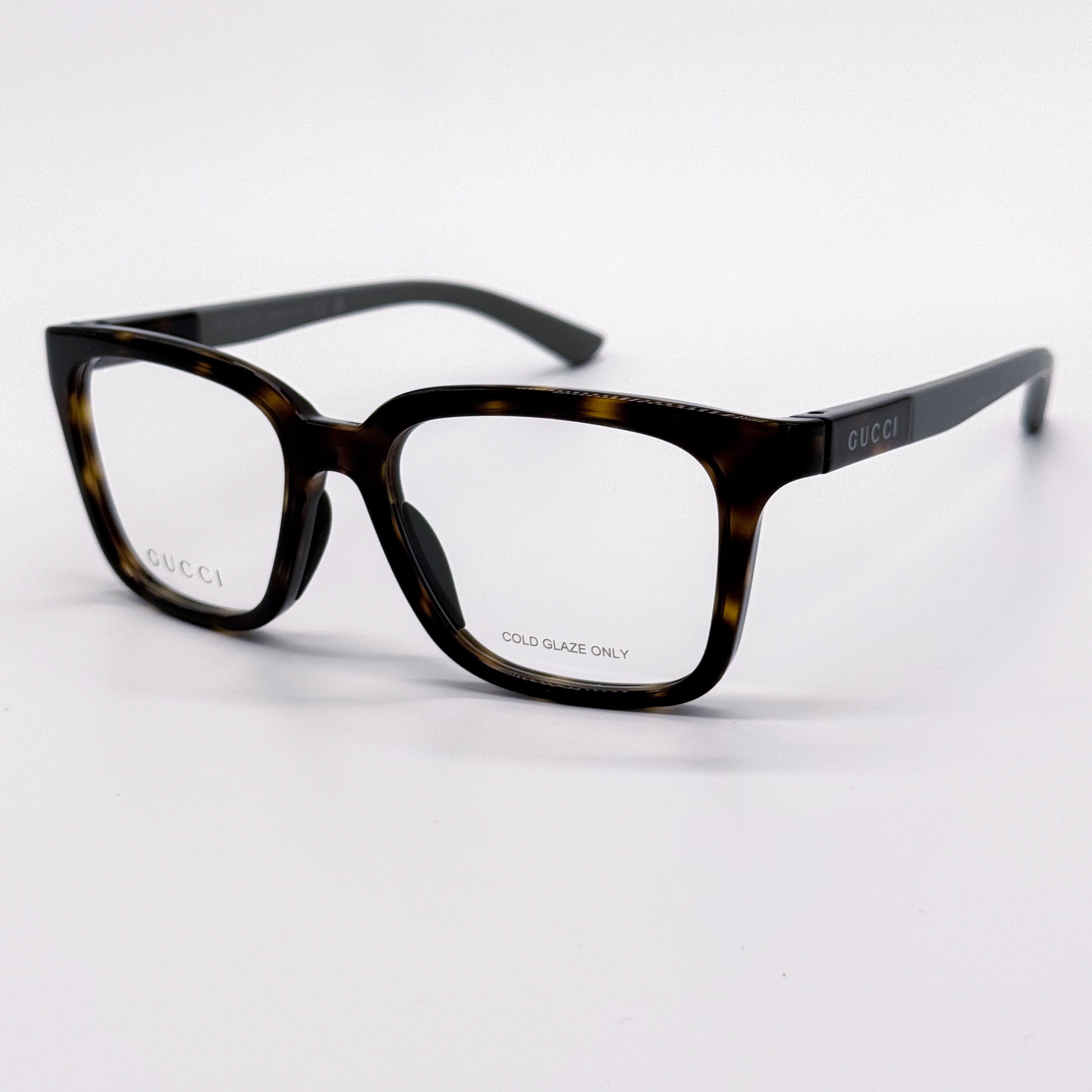 Gucci NEW GUCCI GG1738O 002 HAVANA/GREY MEN EYEGLASSES GUCCI Size ONE SIZE - 3 Thumbnail
