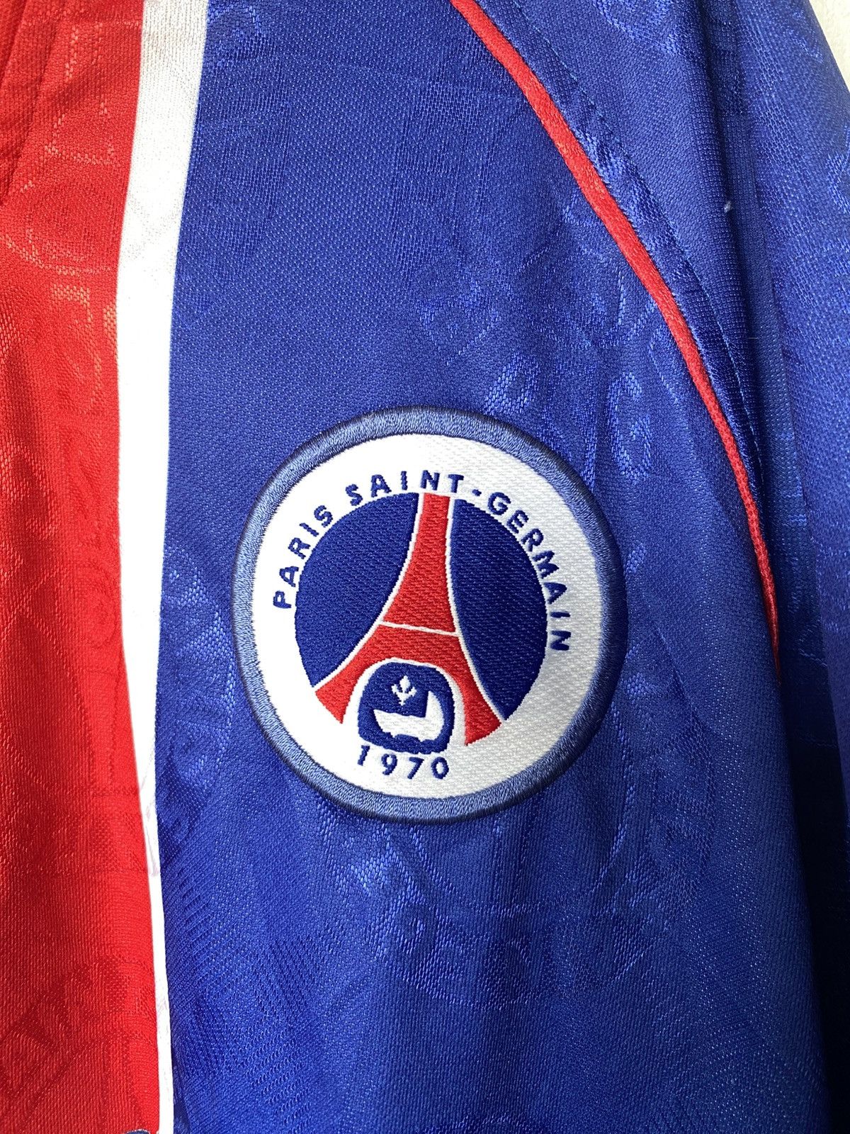 Nike × Vintage Vintage 1996/97 PSG Home Jersey Size US L / EU 52-54 / 3 - 8 Thumbnail