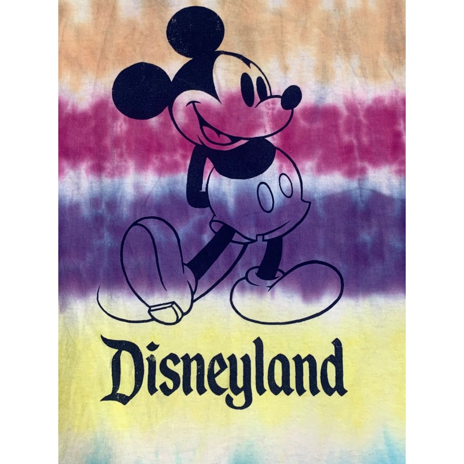 Disney Disneyland Resort Mickey Mouse Tie-Dye T-shirt Mens Large Multicolor Disney 689 Size US L / EU 52-54 / 3 - 2 Thumbnail