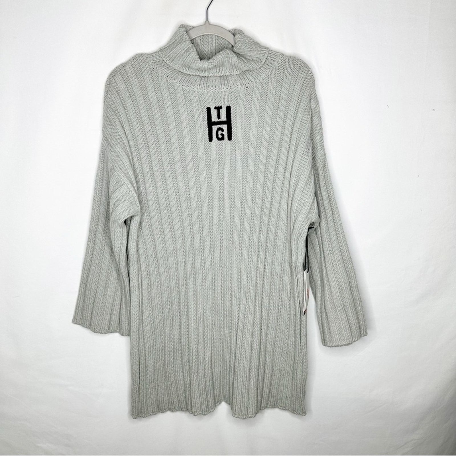 Honor the Gift HONOR THE GIFT Freshman Turtleneck Dress Grey NWT in XS Size XS / US 0-2 / IT 36-38 - 1 Thumbnail