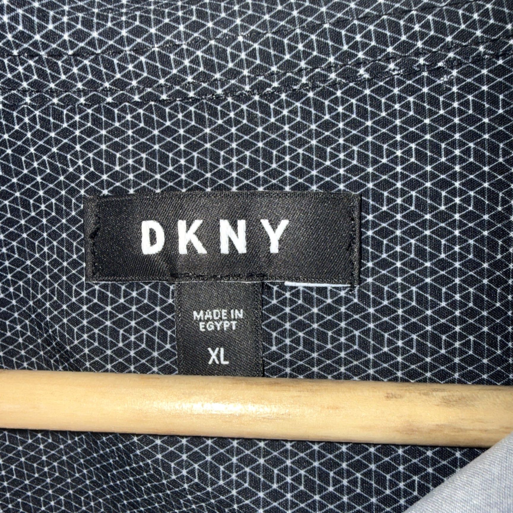 DKNY VINTAGE NWT DKNY Blue Button-Up Shirt Mens XL Size US XL / EU 56 / 4 - 4 Thumbnail