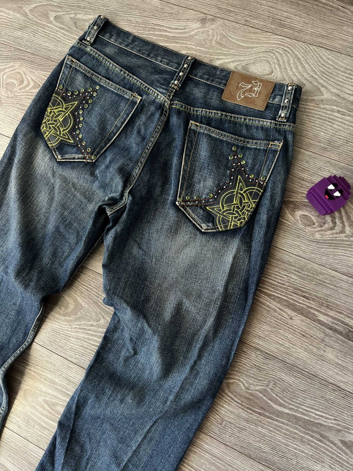 Pepe Jeans Pepe Jeans Avant Garde Opium Embroidered Logo Y2K Jeans Size US 36 / EU 52 - 10 Thumbnail