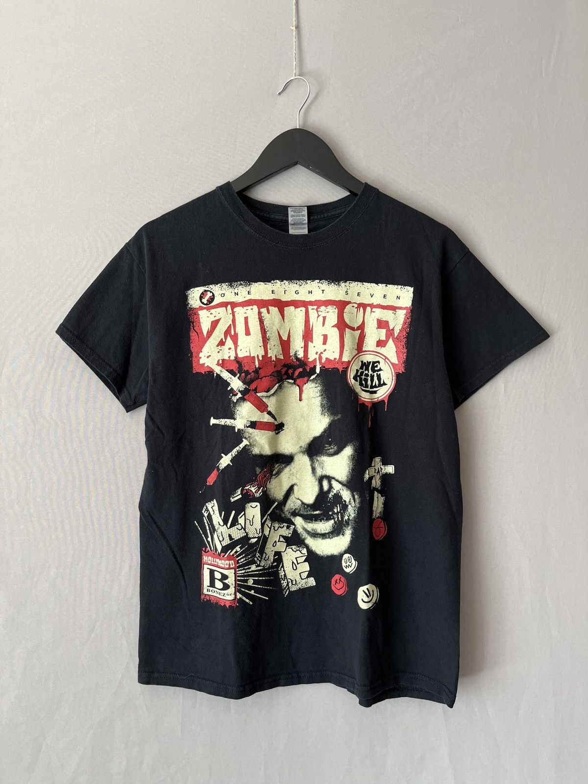 Band Tees Bonez MC Hollywood Zombie T-shirt Size US L / EU 52-54 / 3 - 1 Thumbnail