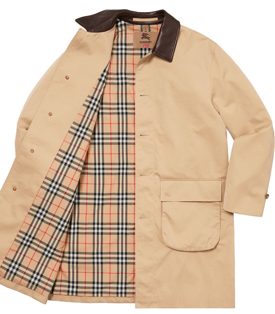 image of burberry Trench in Beige, Men's (Size XL)