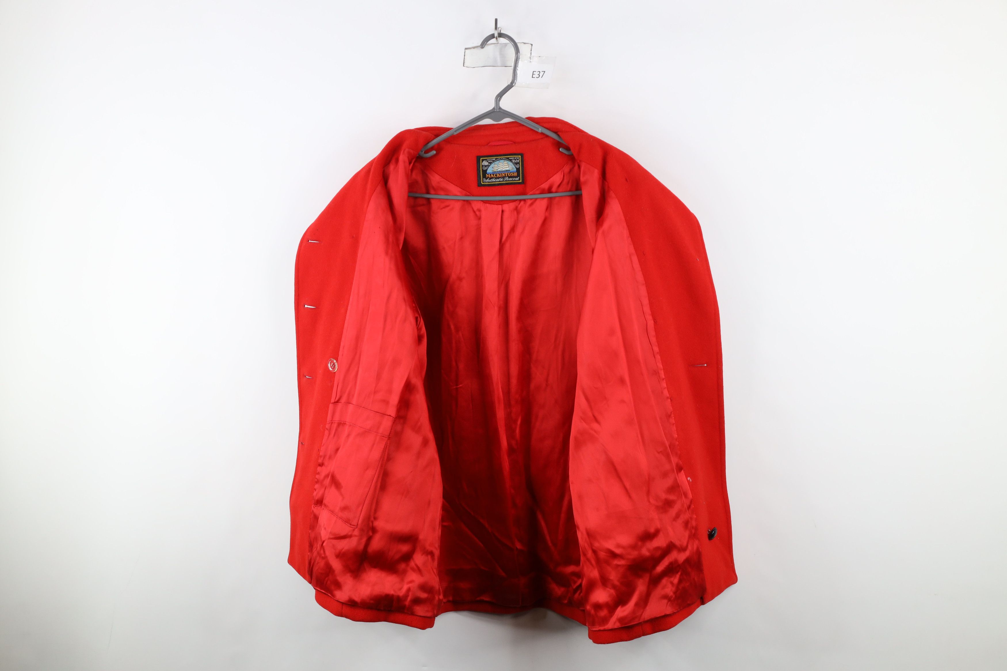 Vintage Vintage 90s Streetwear Breasted Wool Military Jacket USA Size L / US 10 / IT 46 - 11 Thumbnail
