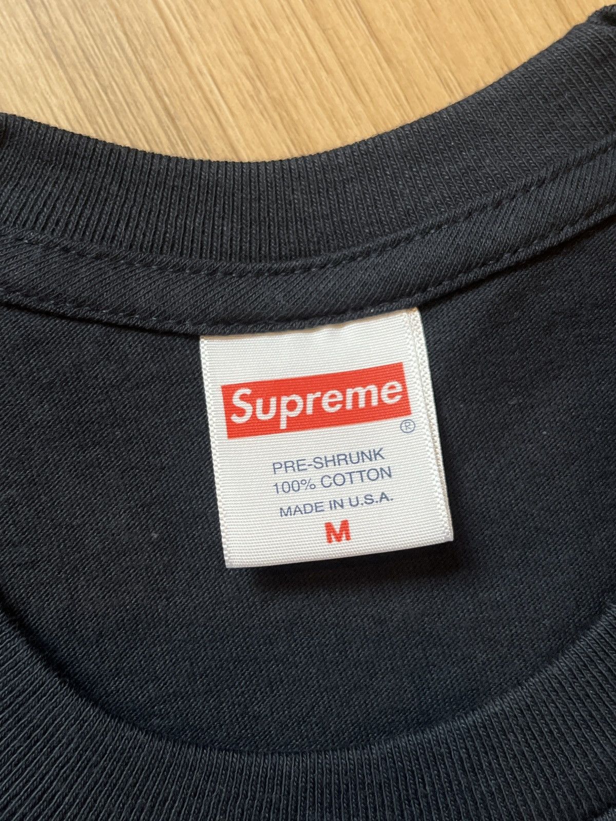 Supreme Supreme records tee navy M ss24 Size US M / EU 48-50 / 2 - 5 Thumbnail
