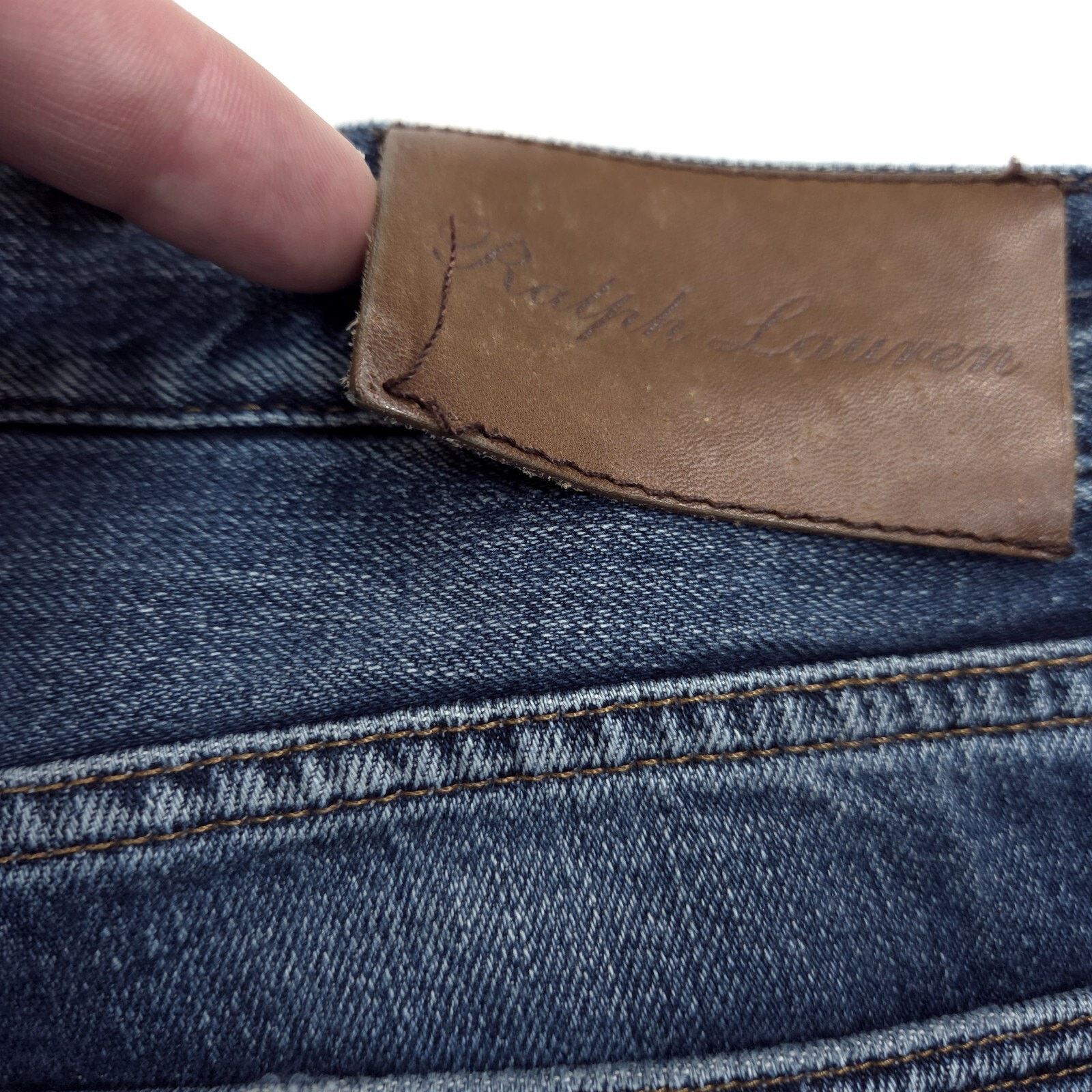 Ralph Lauren Purple Label Ralph Lauren Purple Label Denim Jeans 34x27 Italy Selvedge Size US 34 / EU 50 - 12 Thumbnail