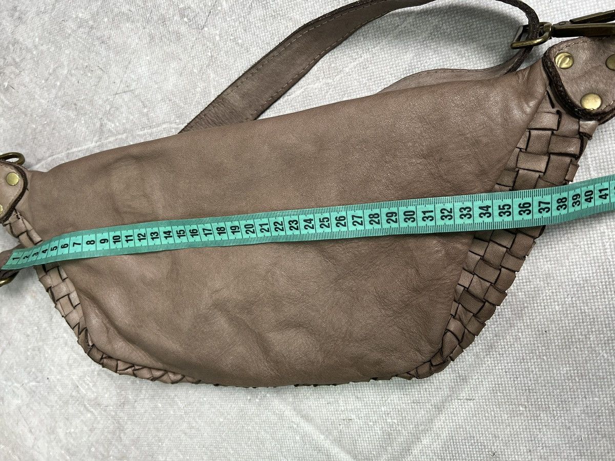 KMRii Avant garde waist bag leather brown kmrii style y2k Size ONE SIZE - 10 Thumbnail