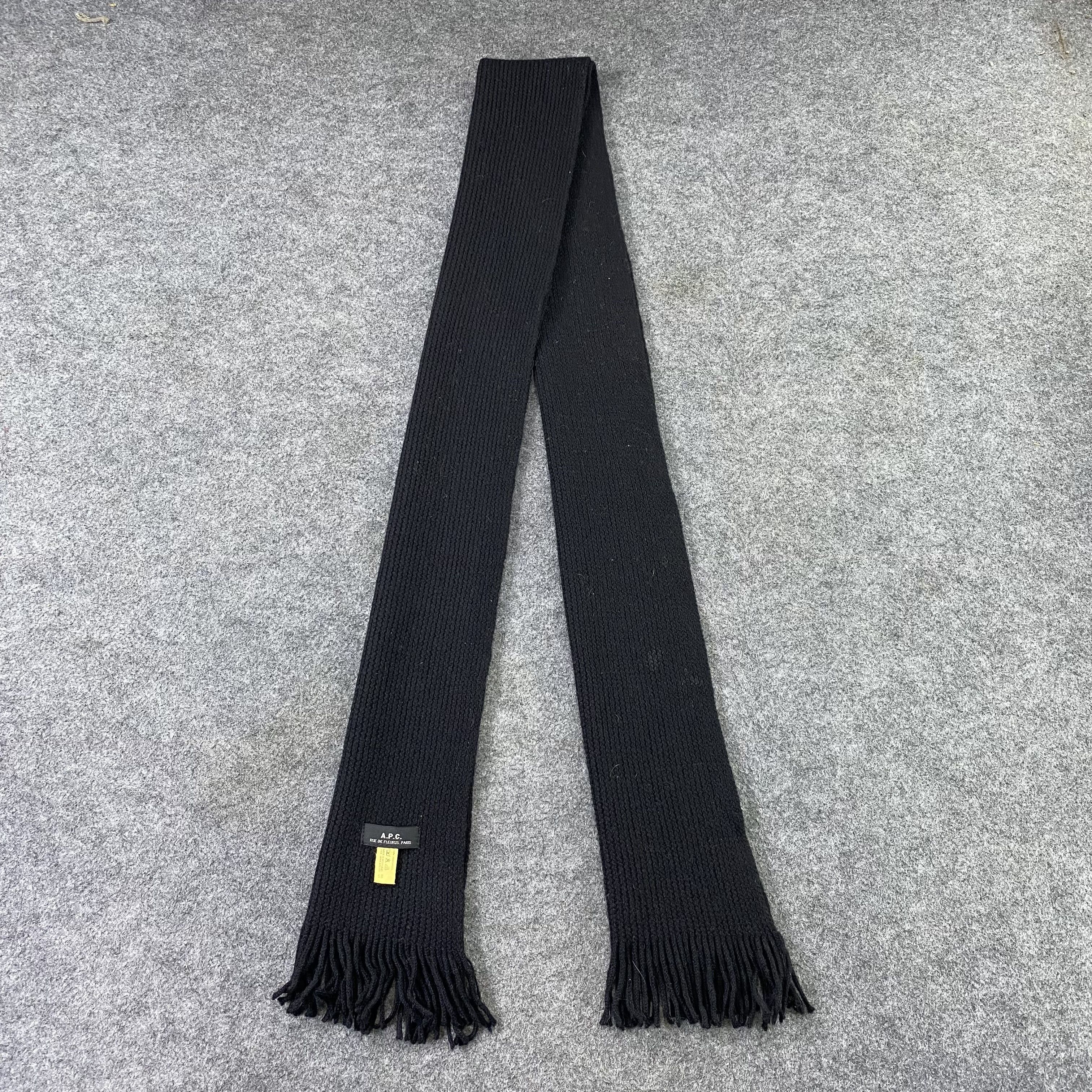 A.P.C. A.P.C Wool Muffler / Scarf / Neckwear -K066 Size ONE SIZE - 4 Thumbnail