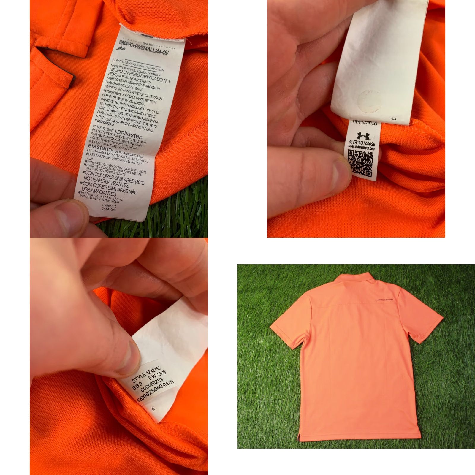 Under Armour UNDER ARMOUR HEATGEAR Polo Shirt Men S Orange 2018 Training Jersey Classic Short Sleeve Polo Size US S / EU 44-46 / 1 - 8 Thumbnail