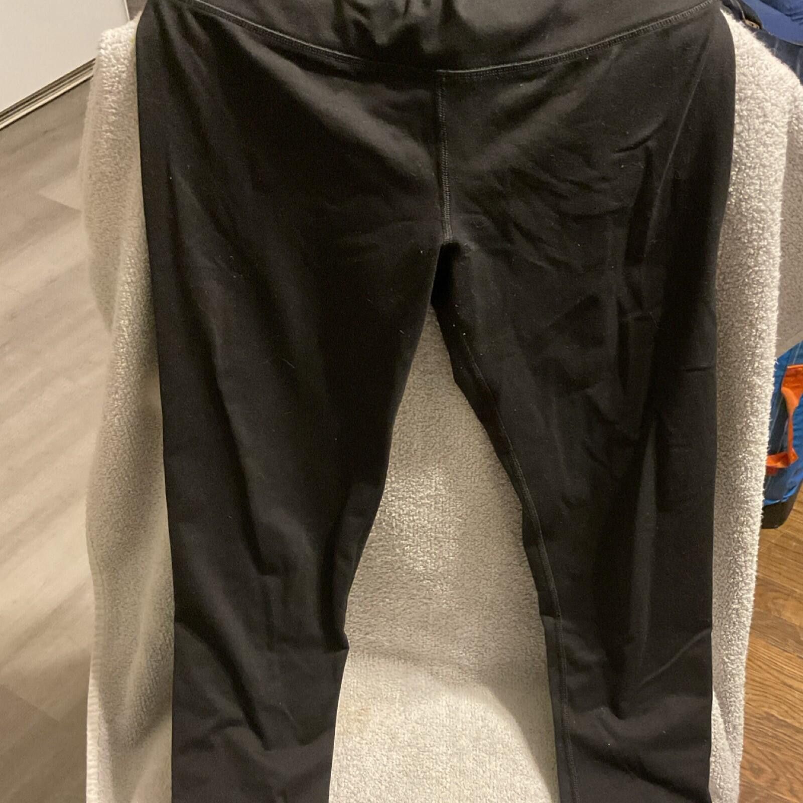 Victory Sportswear Victoria Sport Knockout Women's Black Ankle Leggings Size S Size 28" / US 6 / IT 42 - 1 Thumbnail
