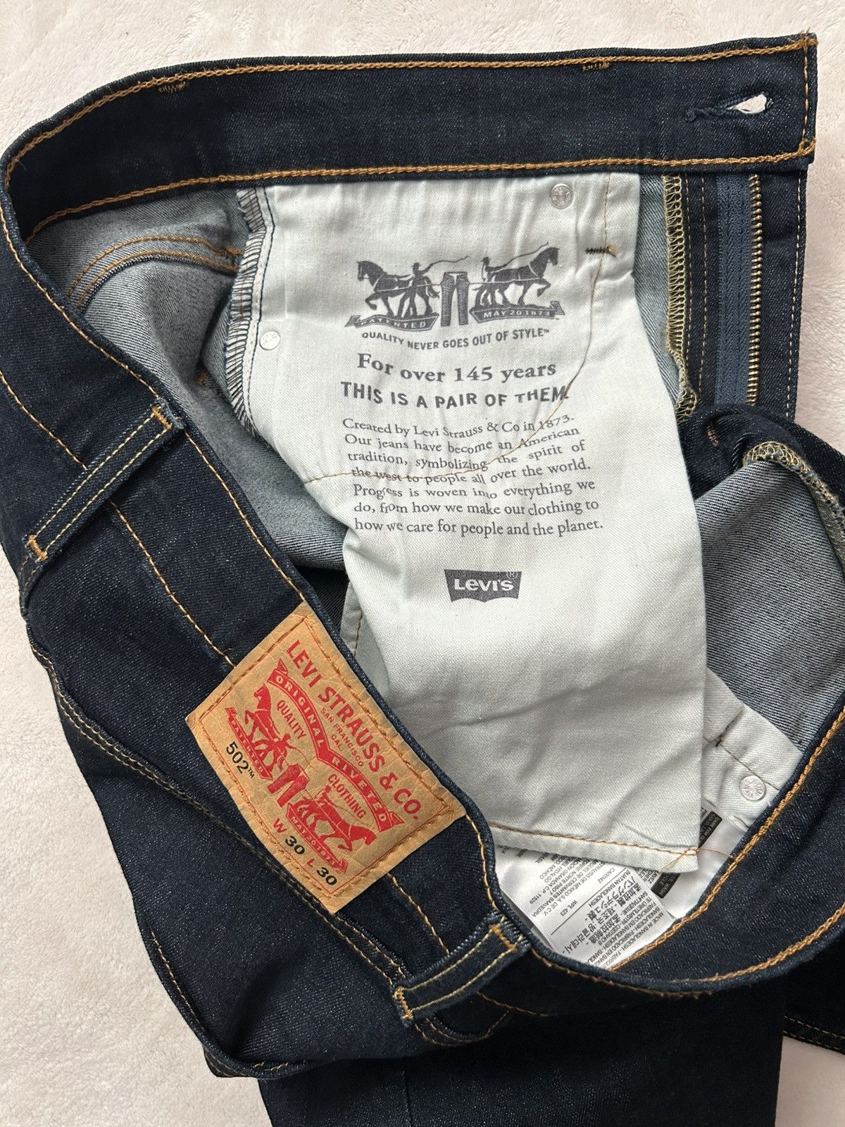 Levi's 502 Levi’s Size US 30 / EU 46 - 8 Thumbnail