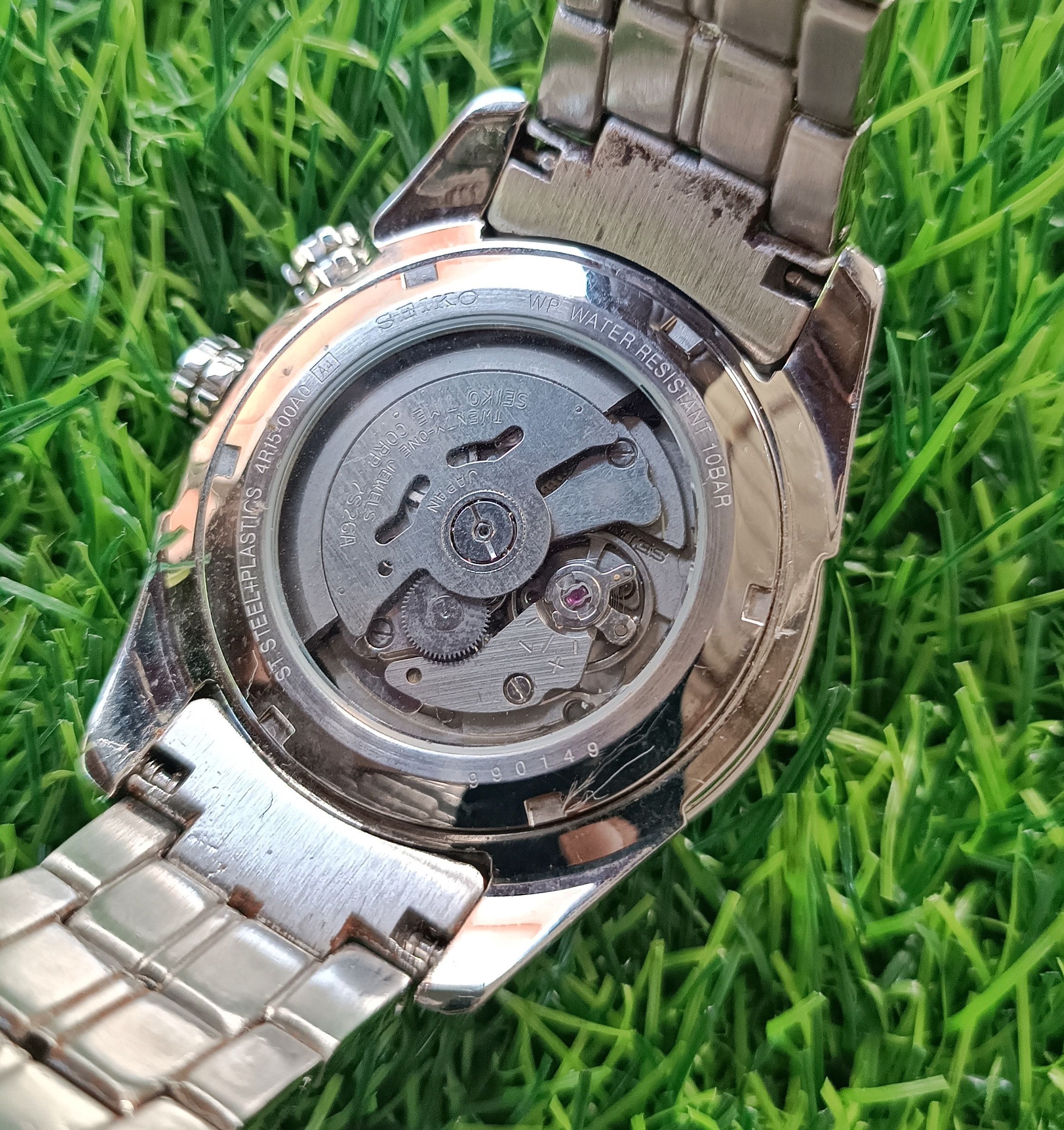 Japanese Brand × Seiko × TIME HOMME SEIKO 5 AUTOMATIC WORLD TIME STEEL JAPAN WATCH Size ONE SIZE - 2 Thumbnail