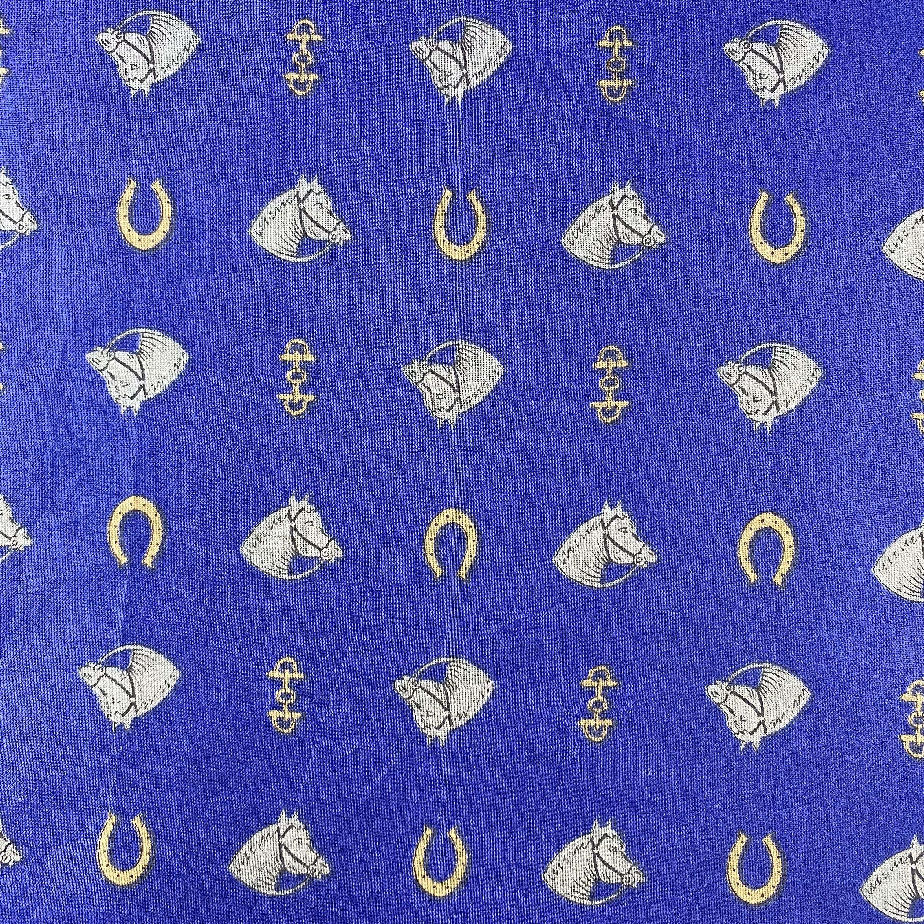 Paolo Gucci × Vintage Paolo Gucci Handkerchief/Neckerchief/Bandana HC795 Size ONE SIZE - 4 Thumbnail