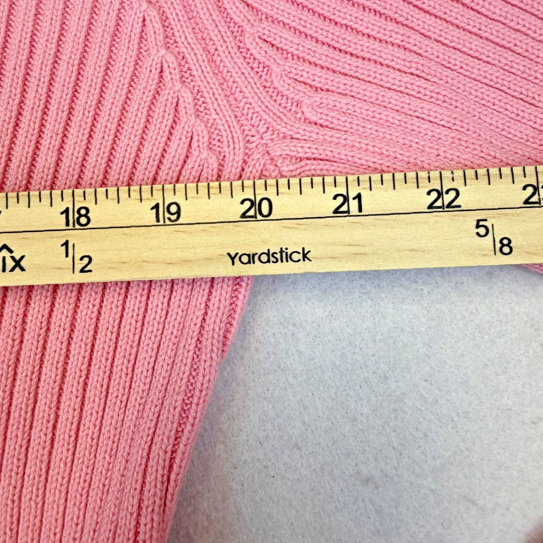 Tommy Hilfiger Tommy Hilfiger Sweater Womens XL Pink Ribbed Knit Quarter Zip Pullover Y2k Shirt Pullover Womens XL Pink Knit Zipper 1/4 Zip Casual Winter Size XL / US 12-14 / IT 48-50 - 7 Thumbnail