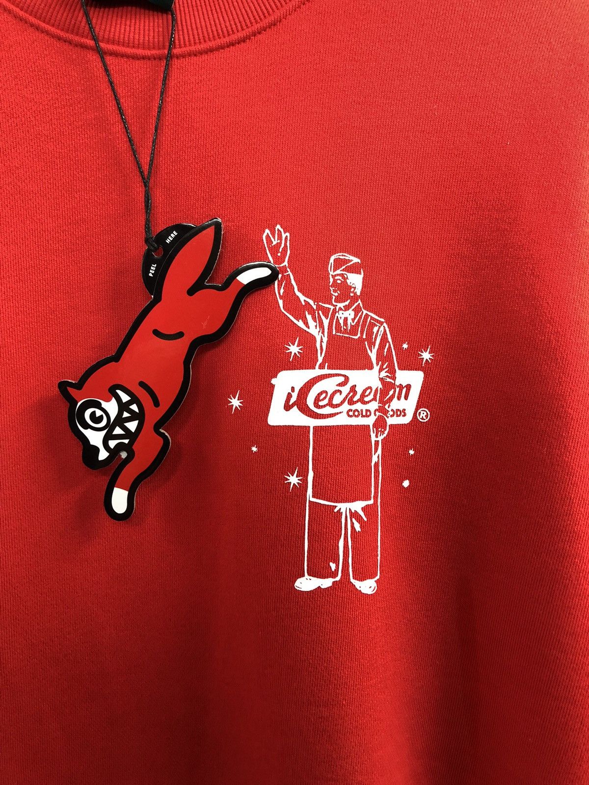 Icecream Ice Cream Live Long Tomato Red Sweatshirt Small Size US S / EU 44-46 / 1 - 4 Thumbnail
