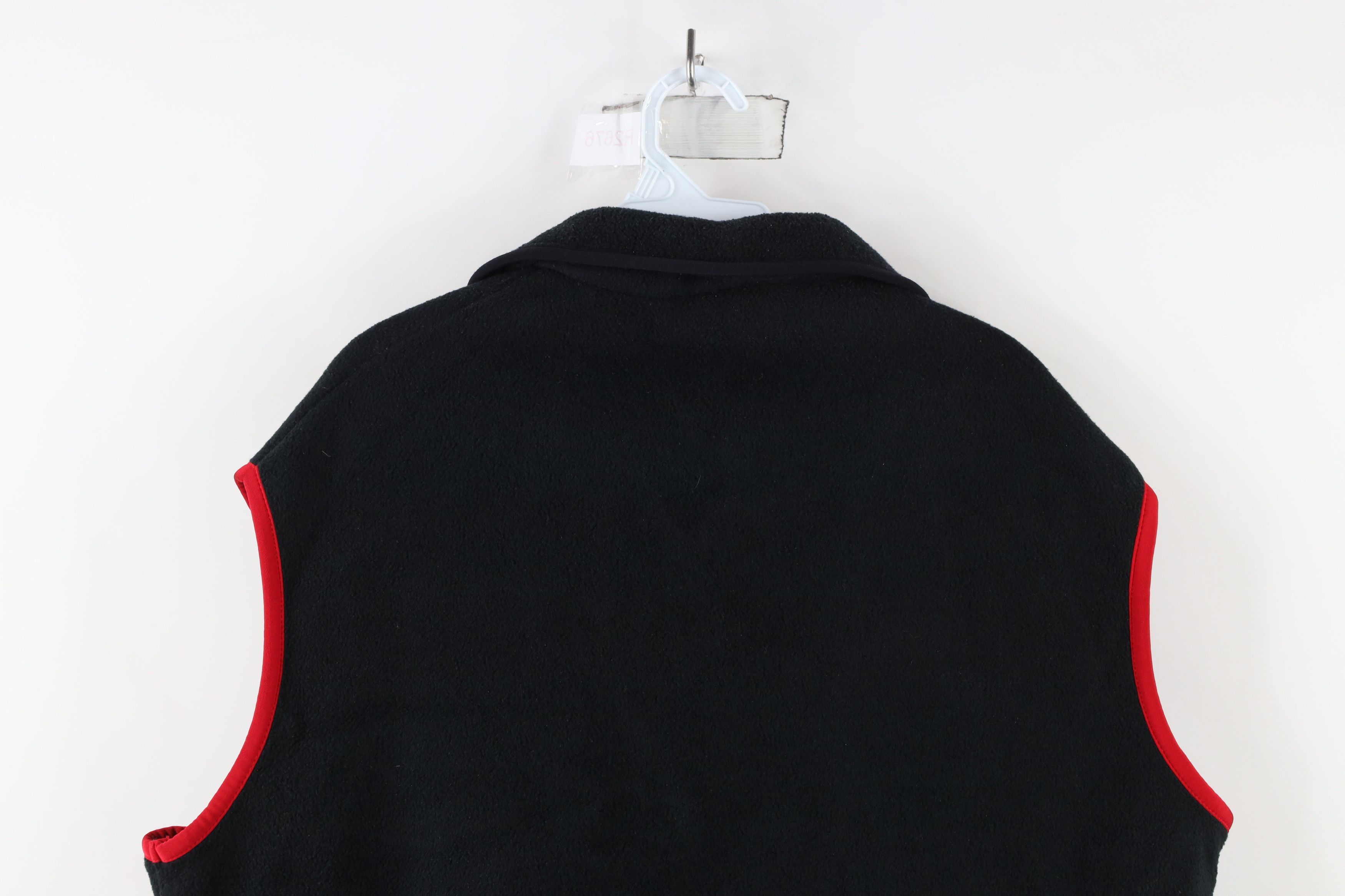 Marlboro × Vintage Vintage 90s Marlboro Full Zip Fleece Vest Jacket Black Size US L / EU 52-54 / 3 - 9 Thumbnail