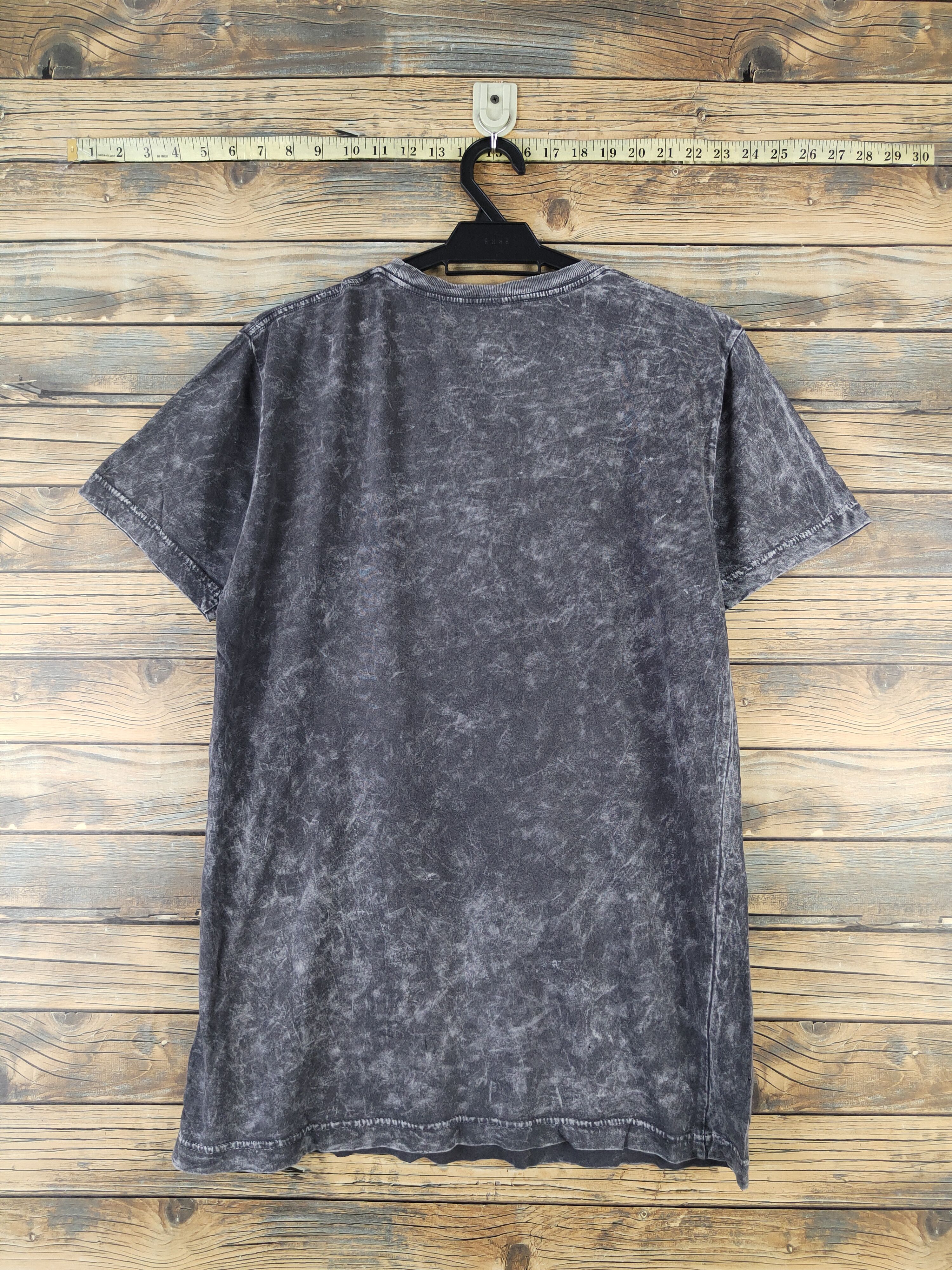 Levi's DL Levi's Black acid wash Short Sleeve T-shirt #1021 Size US M / EU 48-50 / 2 - 8 Thumbnail