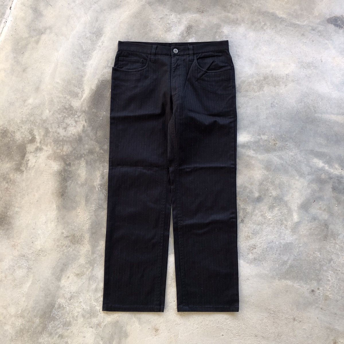 Japanese Brand A.A.R Against All Risks Stripe Formal Pants Size US 29 - 1 Thumbnail