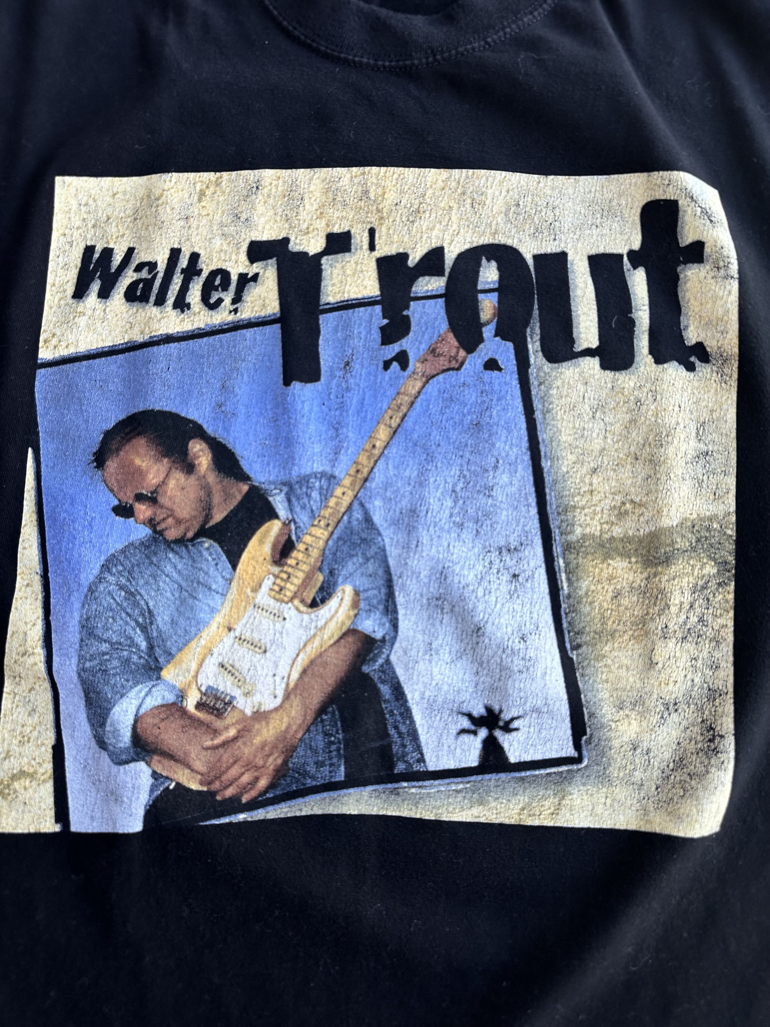 Band Tees × Vintage Walter Trout band t shirt 1998 tour Size US XL / EU 56 / 4 - 3 Thumbnail