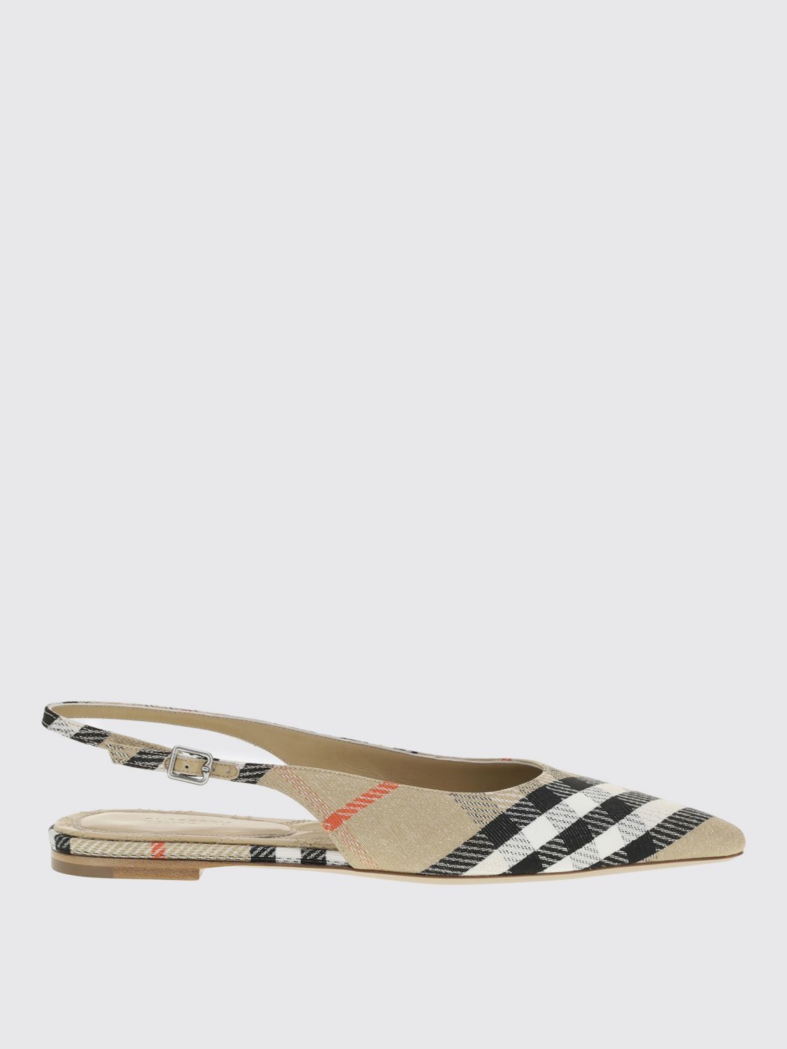 Burberry Burberry Ballet Flats Woman Sand Size US 6.5 / IT 36.5 - 1 Thumbnail