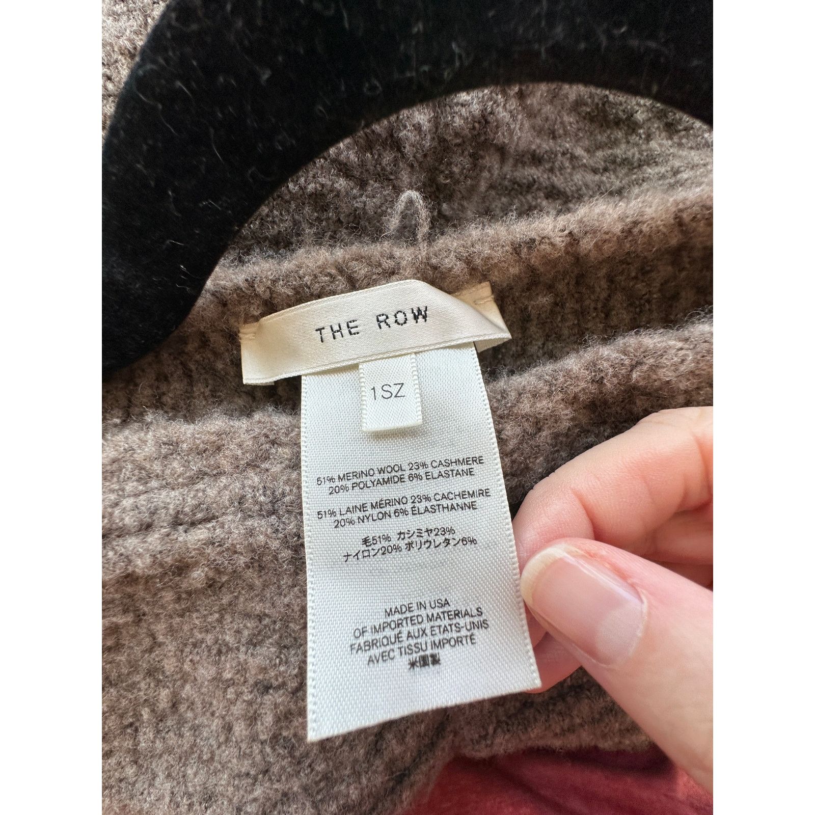 The Row The Row Follain Fringe Poncho Wool Cashmere Pullover Sweater Size ONE SIZE - 8 Thumbnail