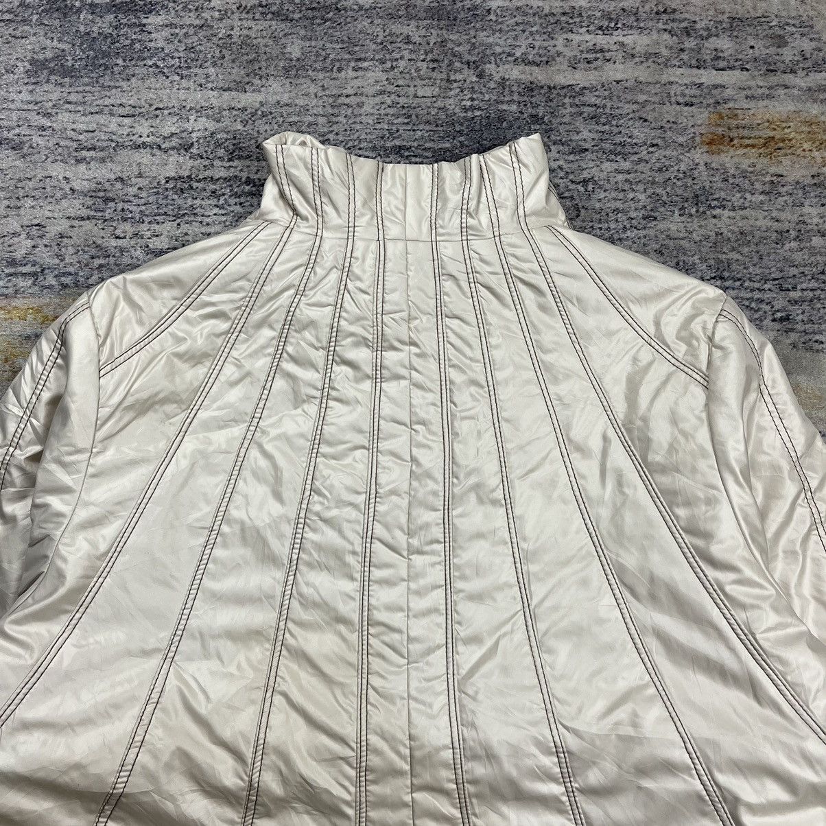 Kansai Yamamoto Vintage 90s Kansai Bis beige radiant pattern jacket Size M / US 6-8 / IT 42-44 - 7 Thumbnail