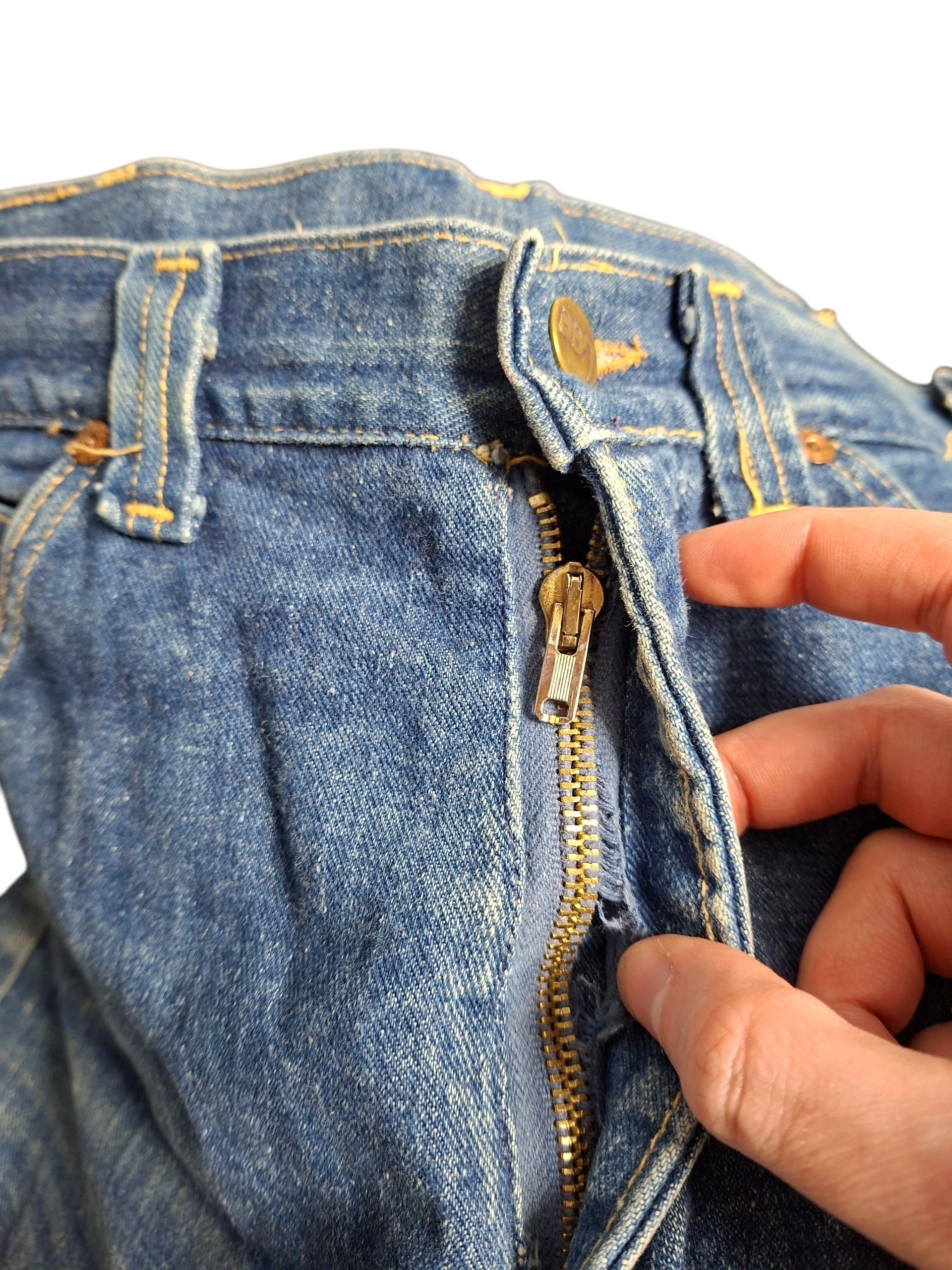 Lee LEE VINTAGE FLARED 70S 80S JEANS DENIM Size US 30 / EU 46 - 6 Thumbnail