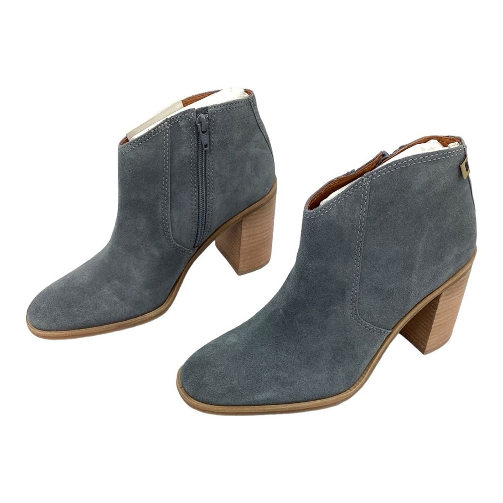 Lucky Brand Lucky Brand Pellyon Stack Heel Bootie Gray 7.5 NWT $149 MSRP Size US 7.5 / IT 37.5 - 4 Thumbnail