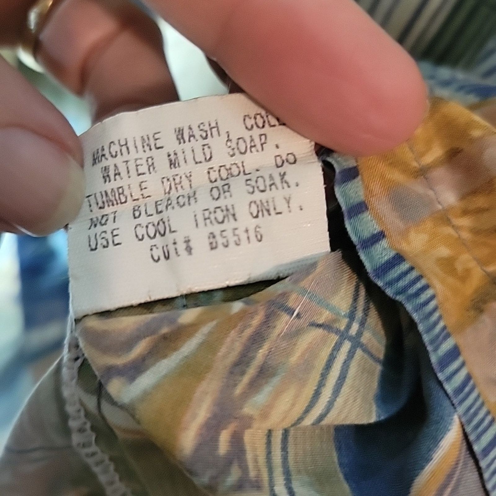 Tori Richard Tori Richard HAWAIIAN Medium Blue Green Scrapbook Button Up Size US M / EU 48-50 / 2 - 10 Thumbnail