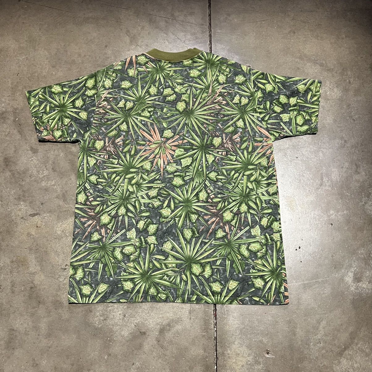 Vintage Vintage 80s Camo T shirt Ringer Single Stitched USA Hunting Size US XL / EU 56 / 4 - 8 Thumbnail