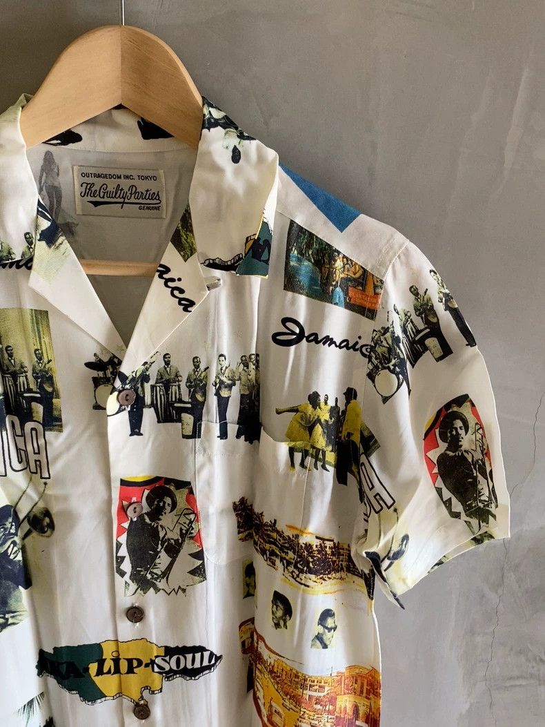 Wacko Maria Wacko Maria Soul Record-Themed Short Sleeve Shirt Size US S / EU 44-46 / 1 - 3 Thumbnail