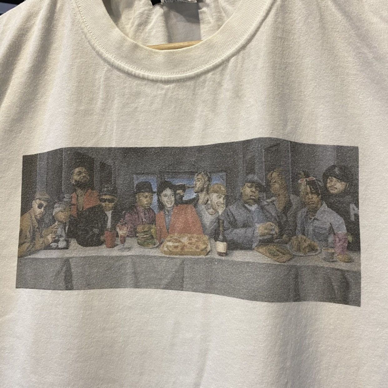Rap Tees Vintage The Bar Hip Hop Last Supper Rap Tee Parody Size US S / EU 44-46 / 1 - 5 Thumbnail