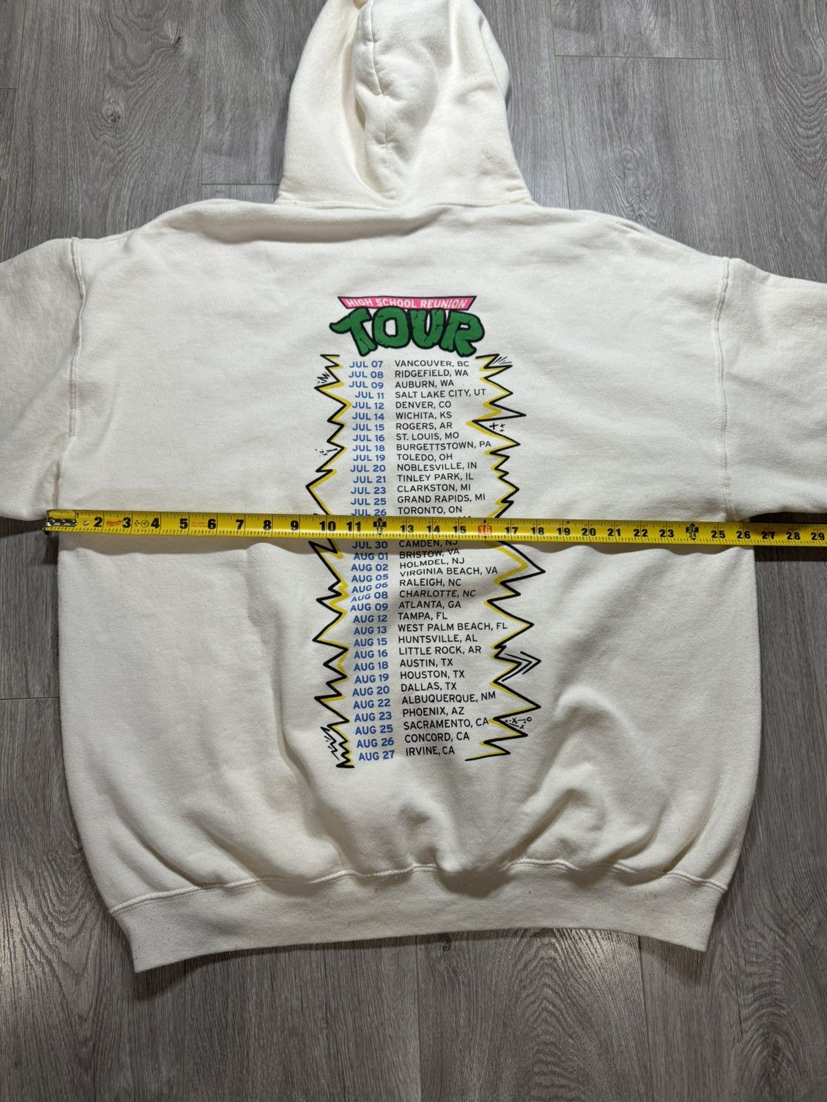 Rap Tees Snoop Dogg Wiz Khalifa High School Reunion TMNT Tour Hoodie Size US XXL / EU 58 / 5 - 7 Thumbnail