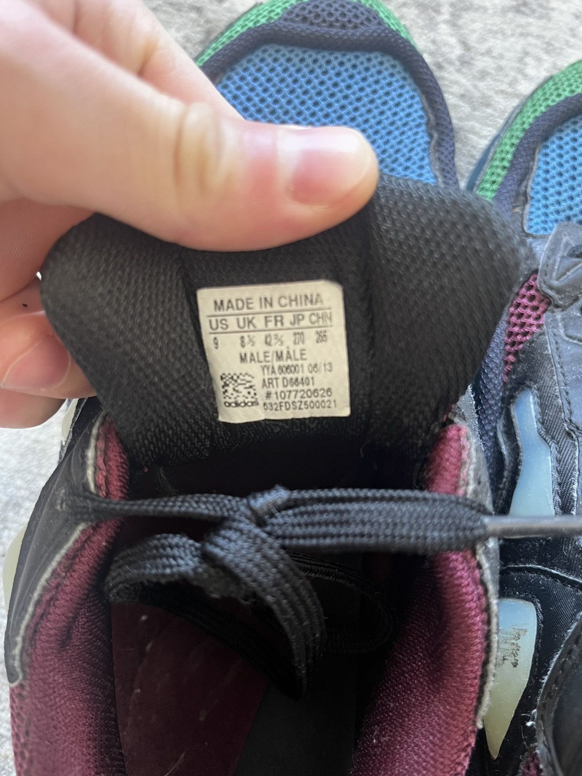 Adidas × Raf Simons Raf Simons Ozweego 2, US 9 Size US 9 / EU 42 - 6 Thumbnail