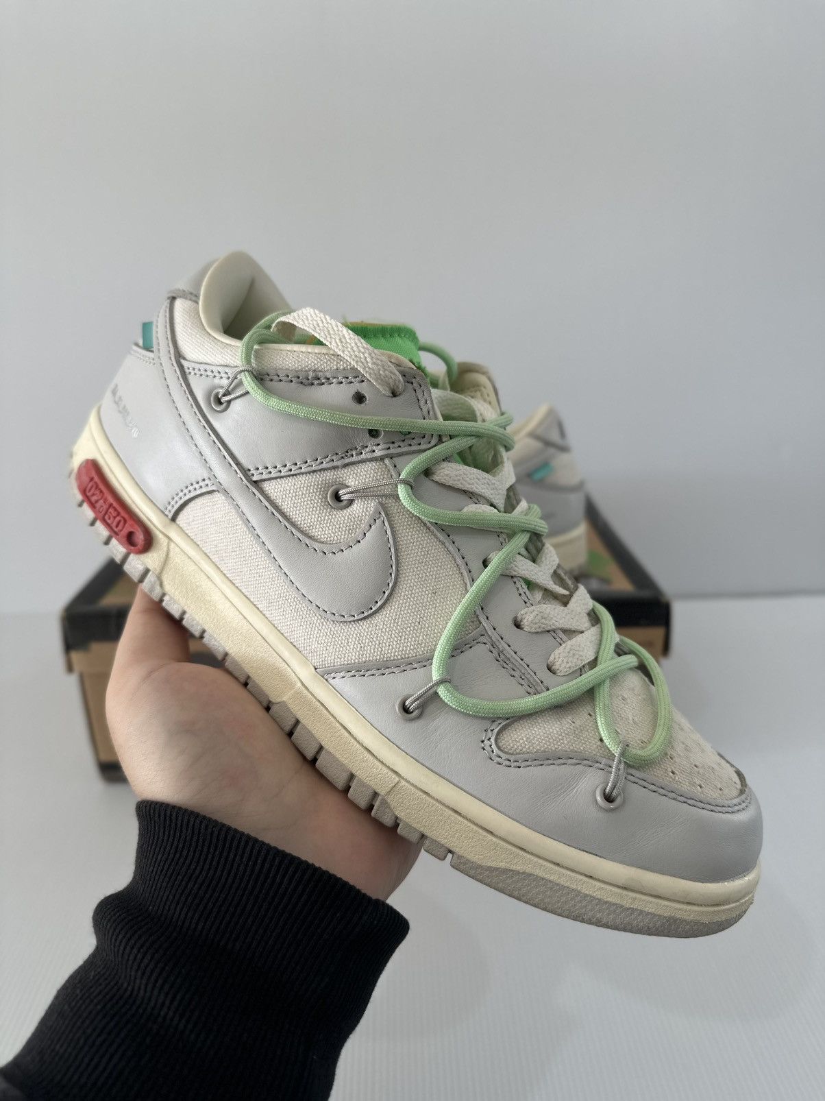 Nike × Off-White Nike x Off White Dunk Low Lot 7 of 50 Size US 10 / EU 43 - 10 Thumbnail