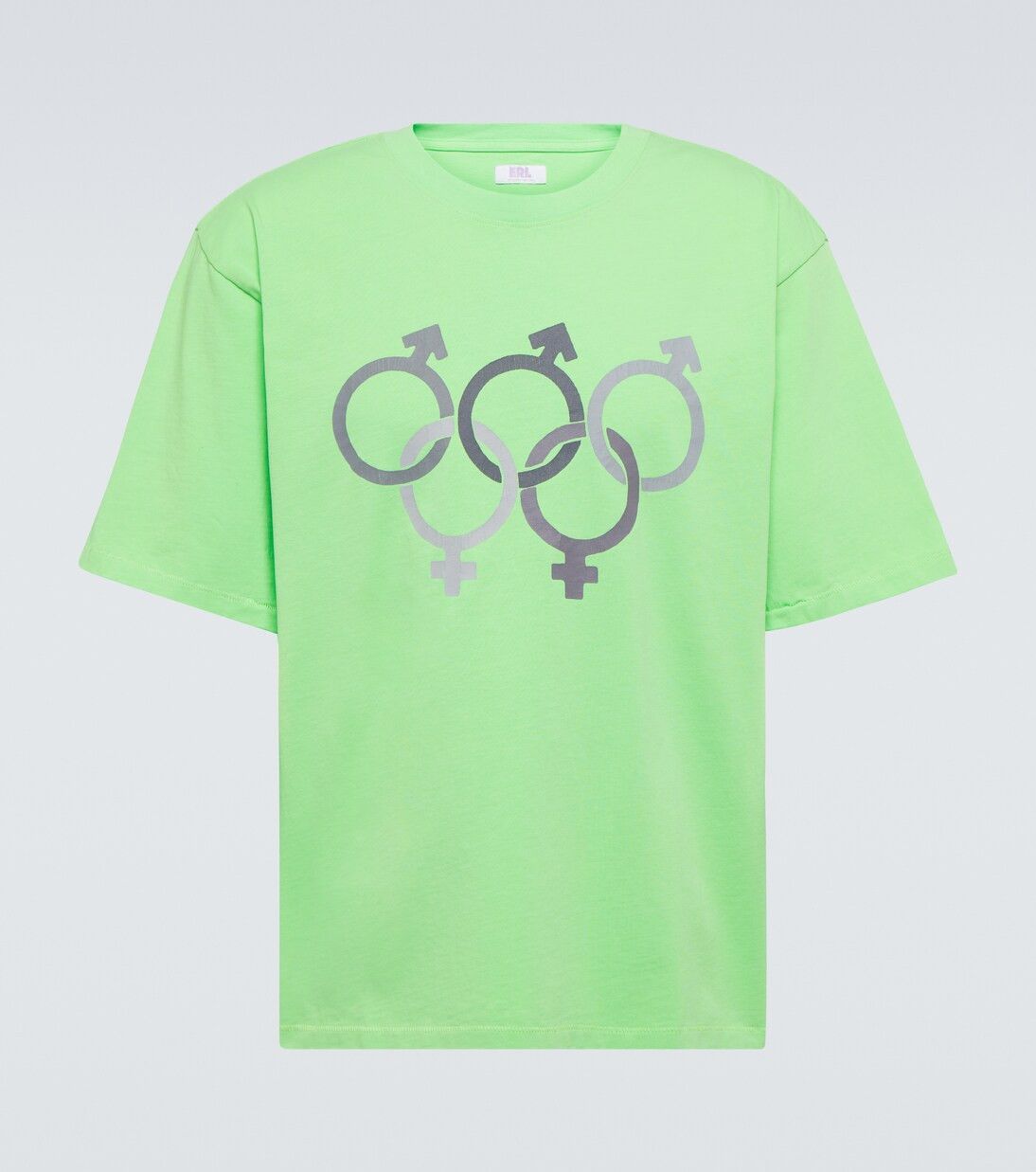 ERL o1y0125 T-Shirt in Lime Green Size US S / EU 44-46 / 1 - 1 Thumbnail