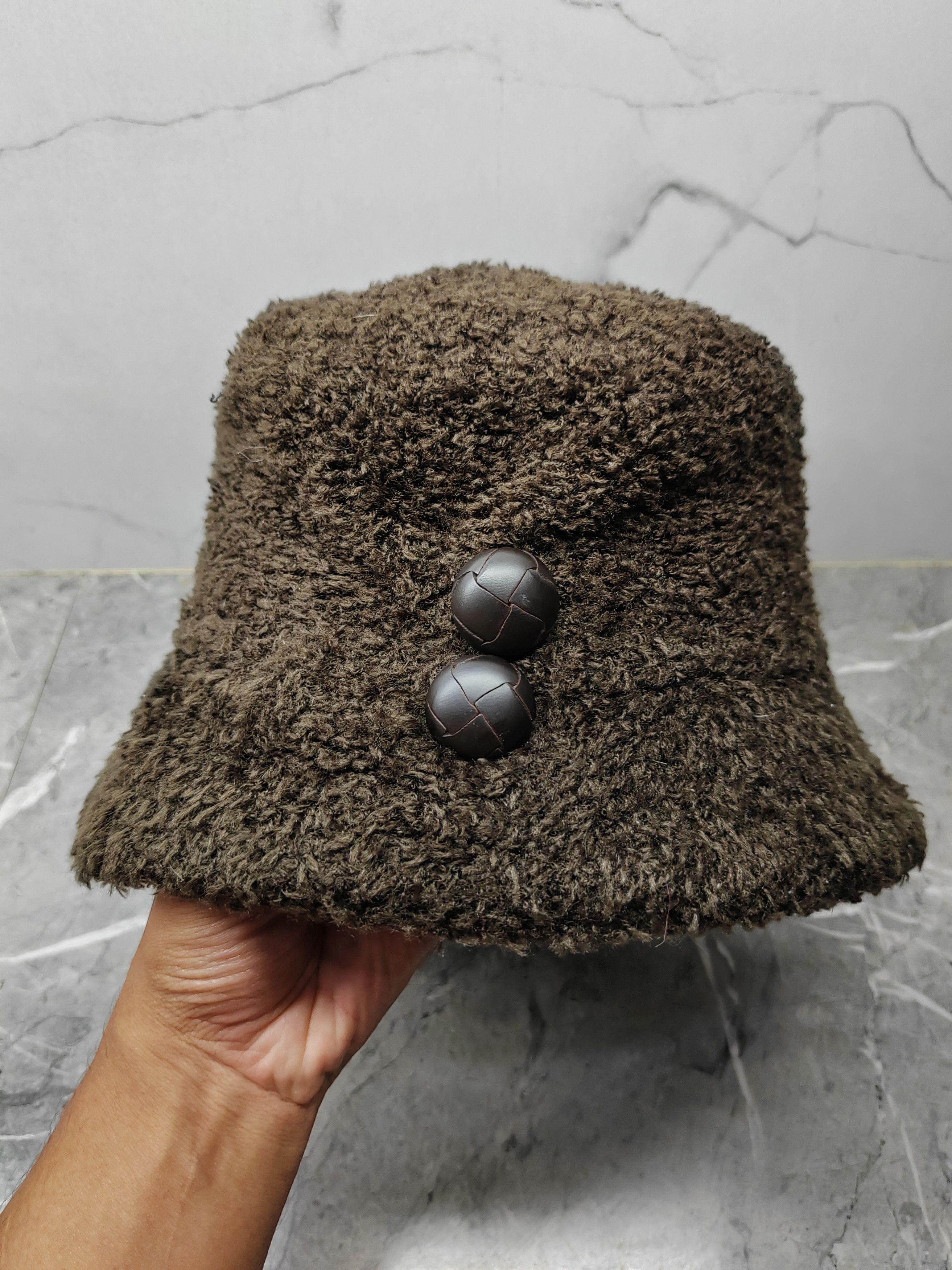 image of Alpha Cubic Chapeaux Bucket Hat in Mix, Men's