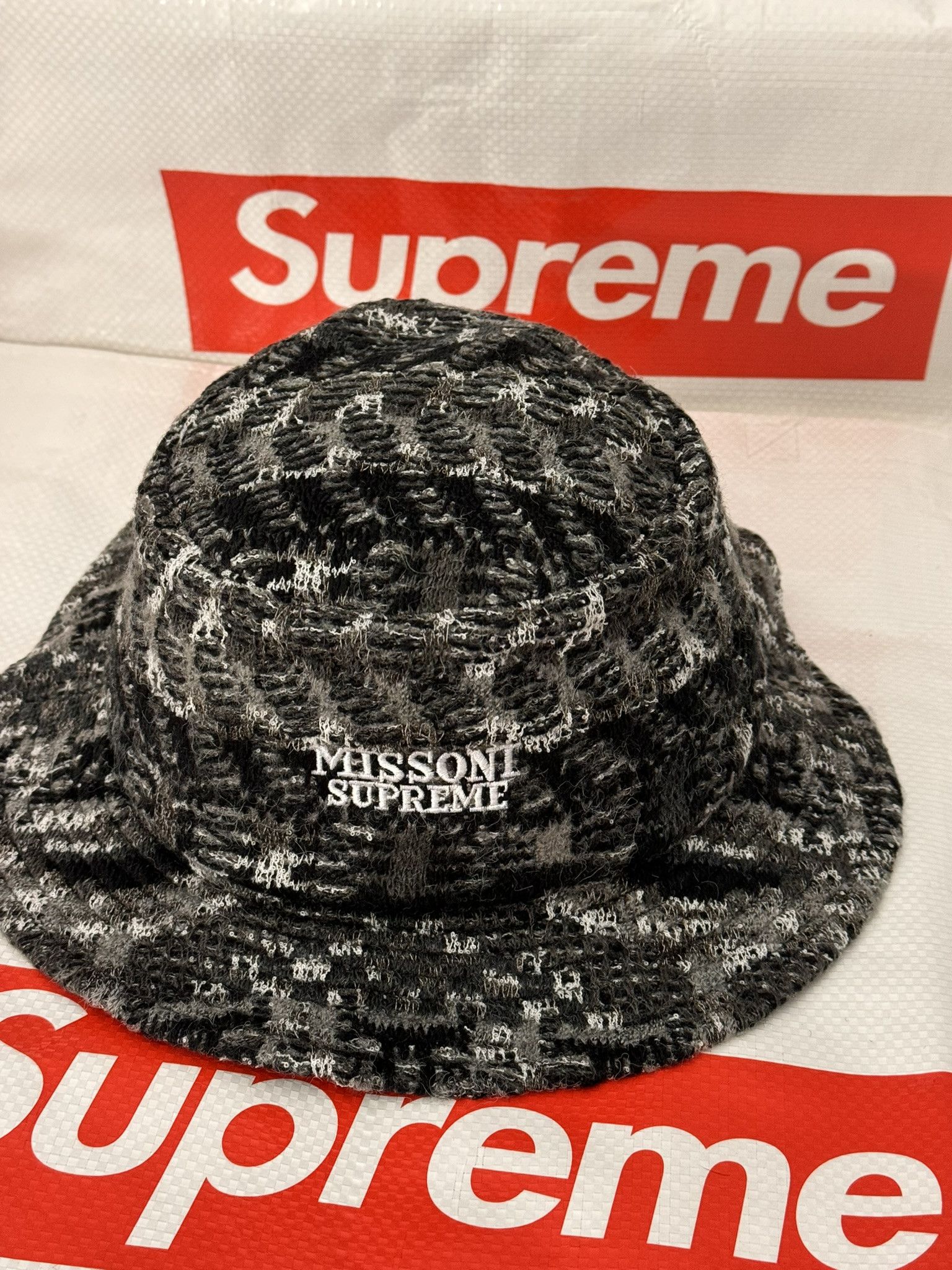 Supreme Supreme Missoni Crusher Black s/m size | Grailed