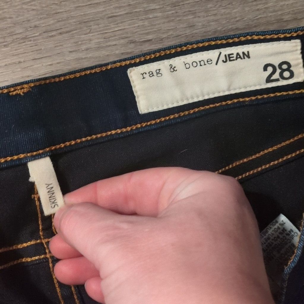 Rag & Bone Rag & Bone Skinny Jeans Size 28 Size 28" / US 6 / IT 42 - 3 Thumbnail