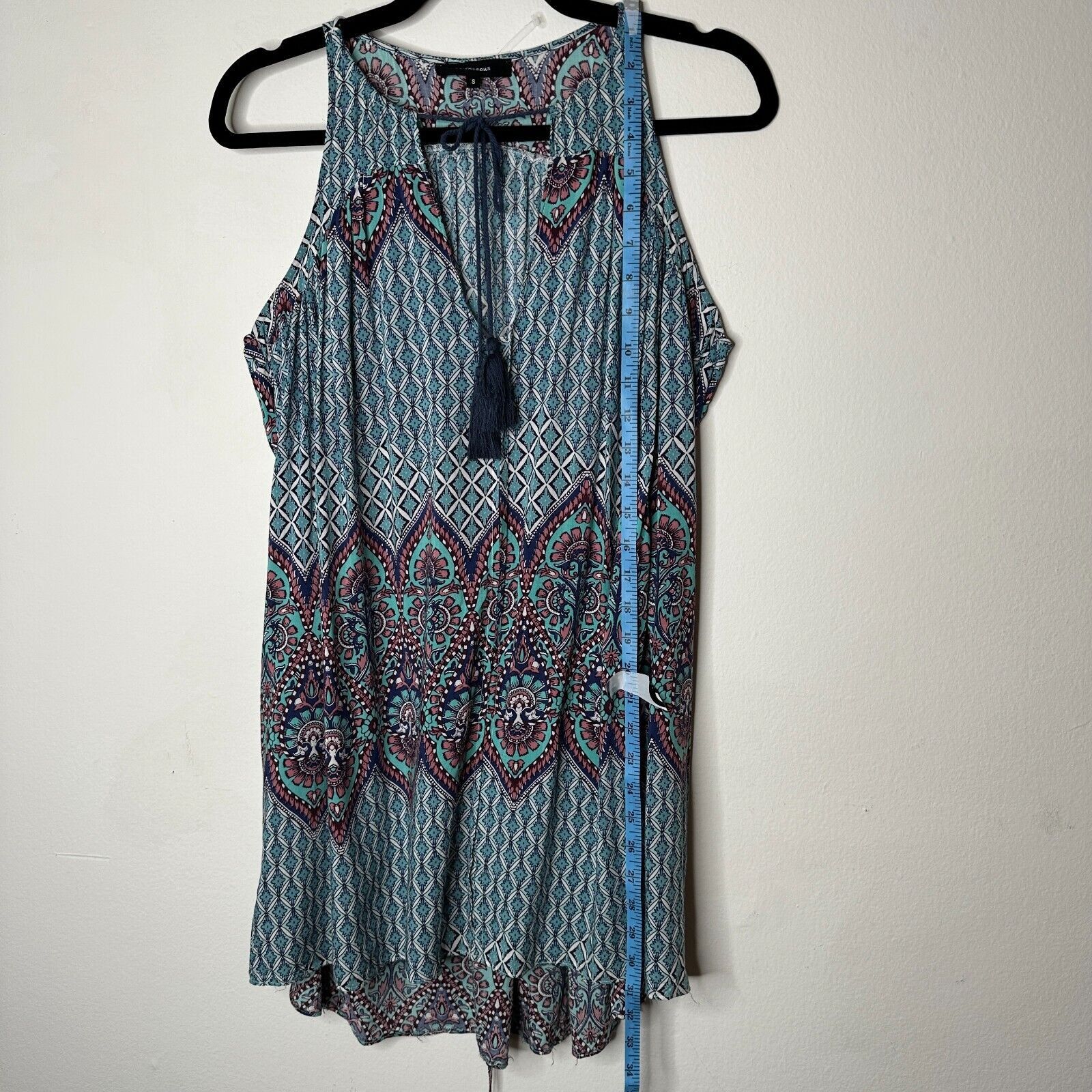 Other Olivaceous Multi Color Paisley Sleeveless Mini Tie VFront S Size S / US 4 / IT 40 - 11 Thumbnail