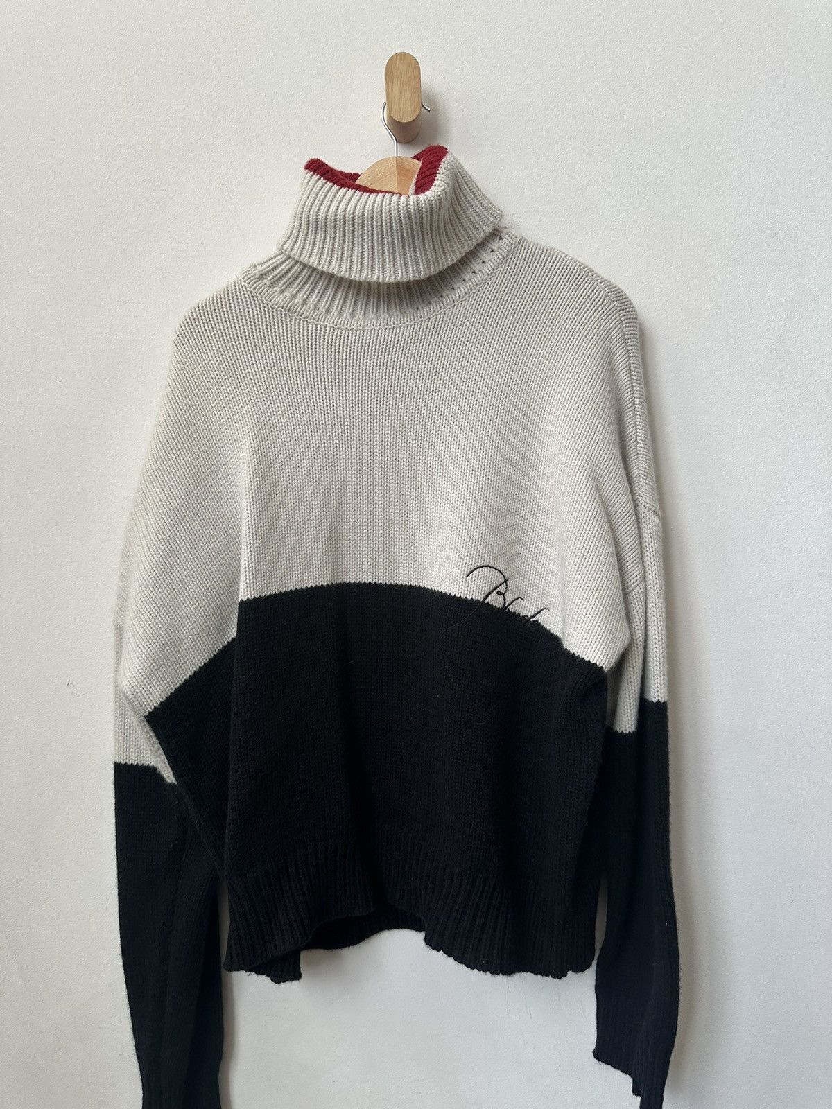 Rhude Rhude Color Block Wool / Cashmere Turtleneck Size US L / EU 52-54 / 3 - 2 Thumbnail